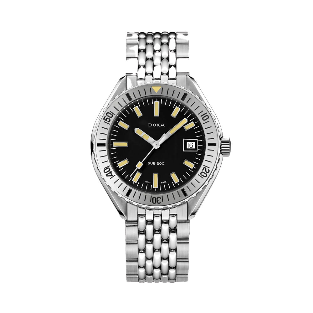 SUB 200 Sharkhunter 42mm - Black on Bracelet、mySite、botmansion