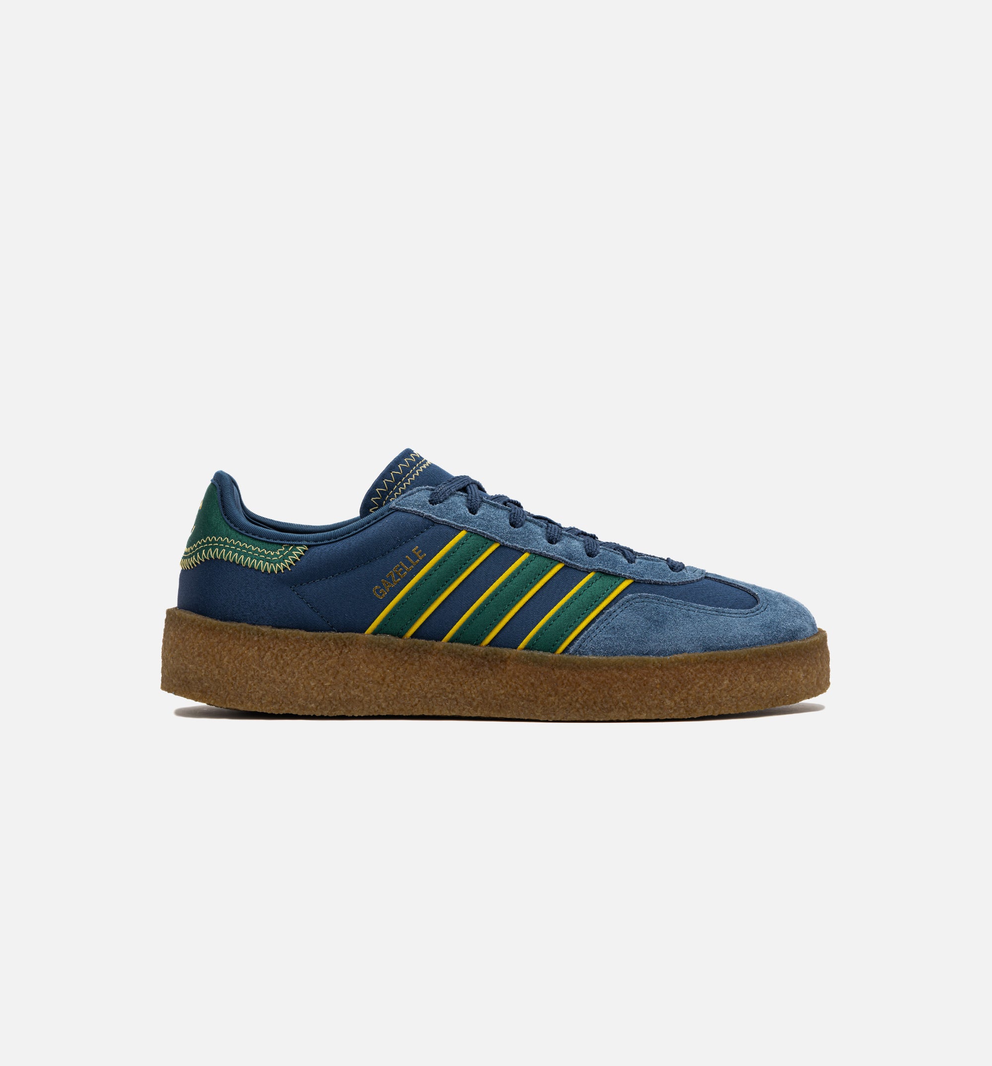 Clot x Gazelle Mens Lifestyle Shoe - Night Marine/Collegiate Green/Hazy Yellow、mySite、dreamappss