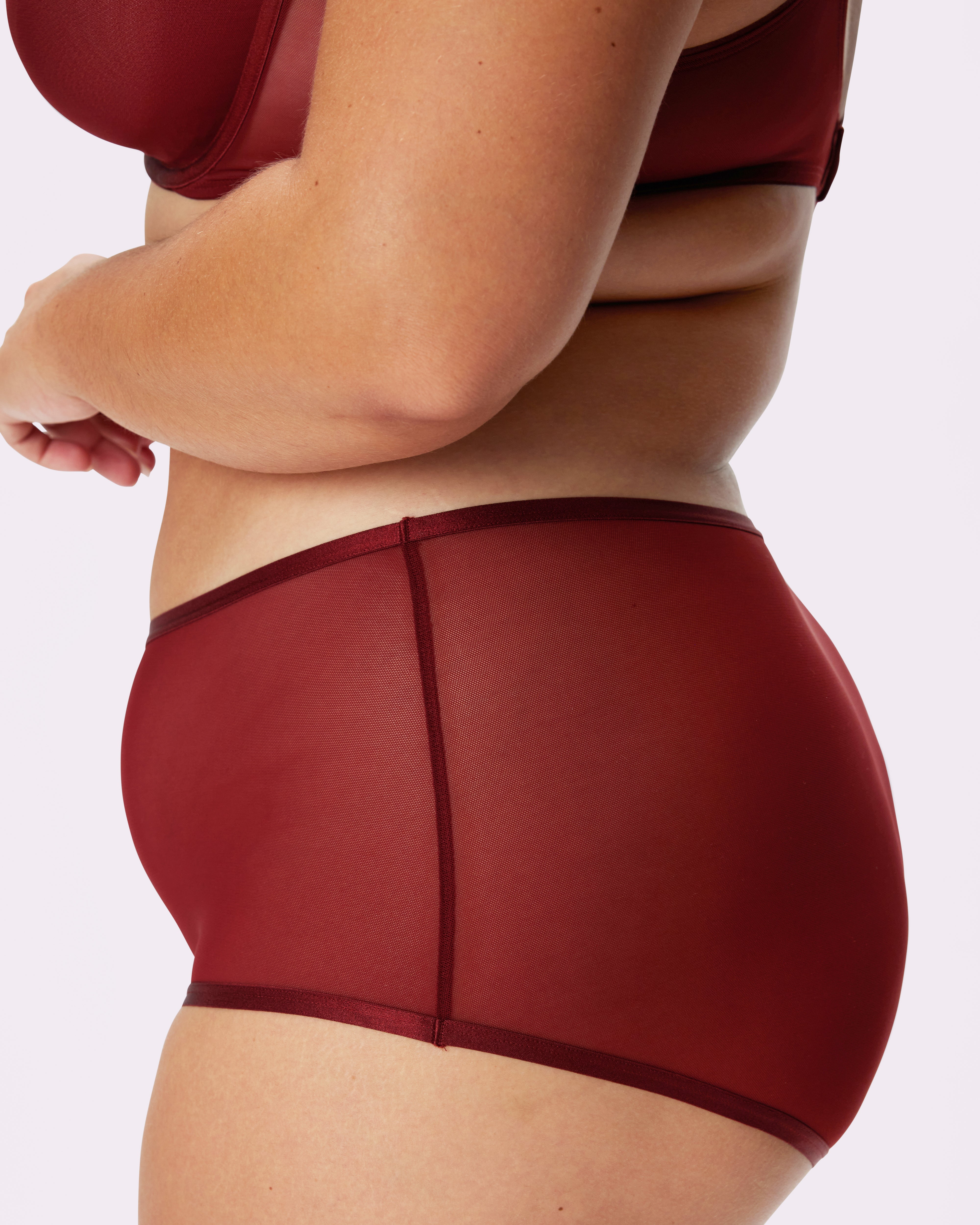 High Rise Boyshort | Silky Mesh | Archive (Twilight)、mySite、bengalsvssteelers