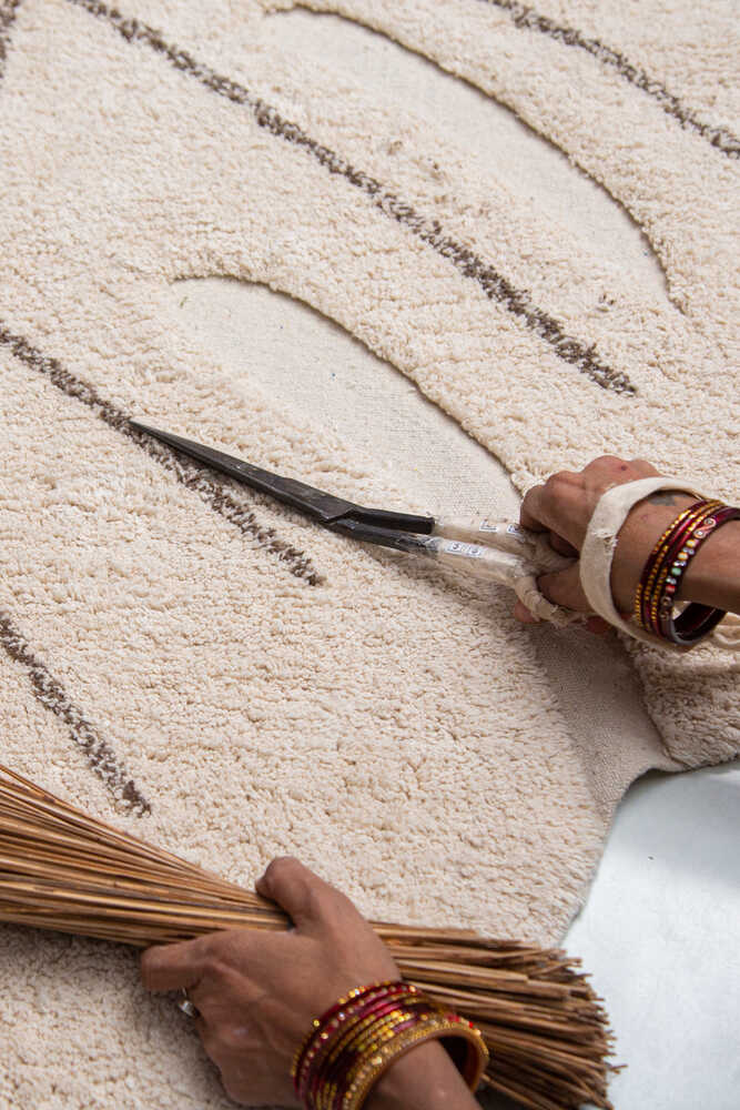 WASHABLE COTTON RUG MONSTERA NATURAL、mySite、gigharbornorthrealestate