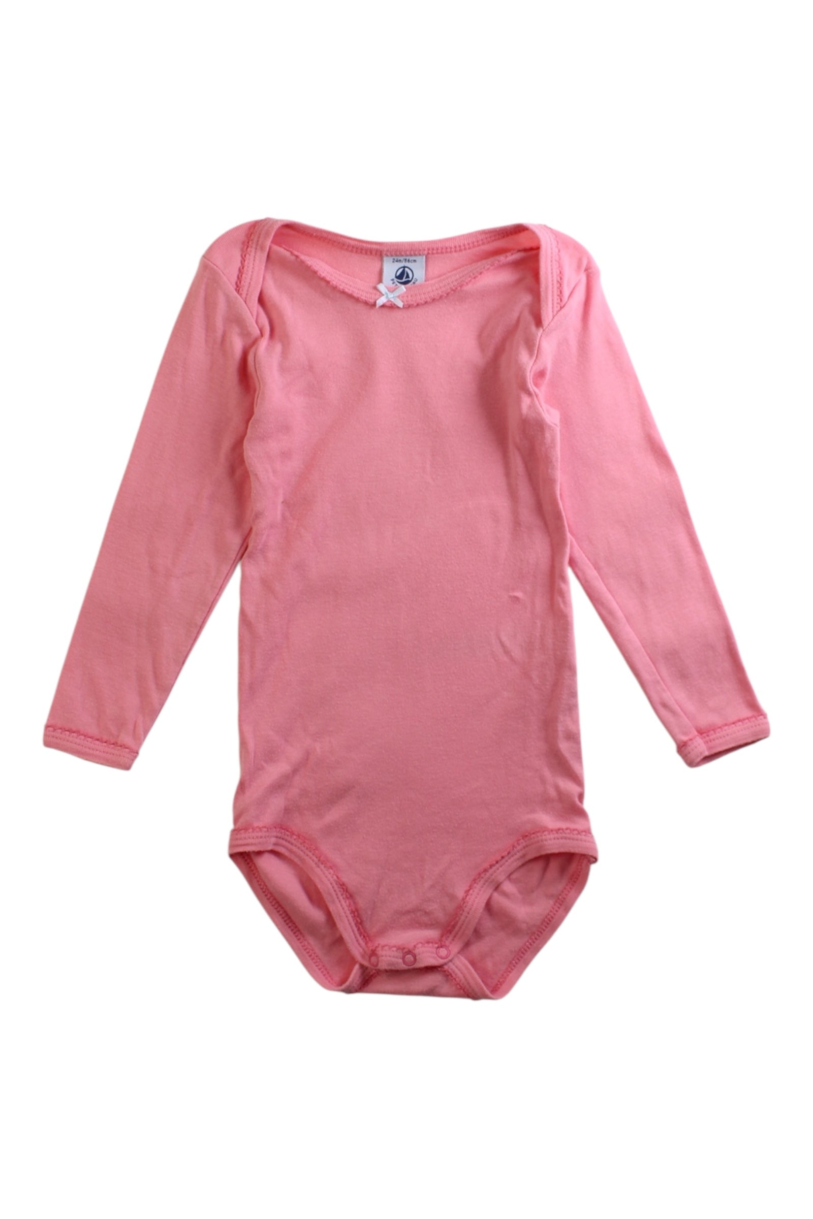 Petit Bateau Long Sleeve Bodysuit 2T、mySite、g9winljtr