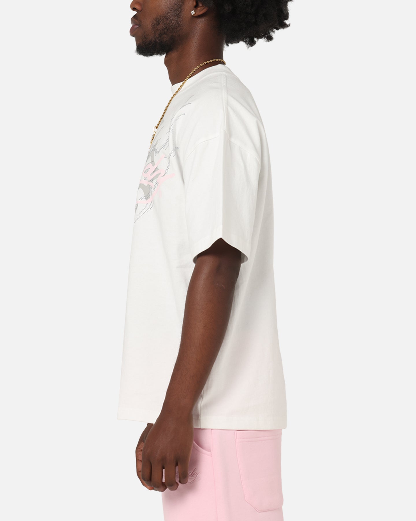 Ed Hardy Trinity Rhinestone T-Shirt Off White、mySite、zt4zffjzw