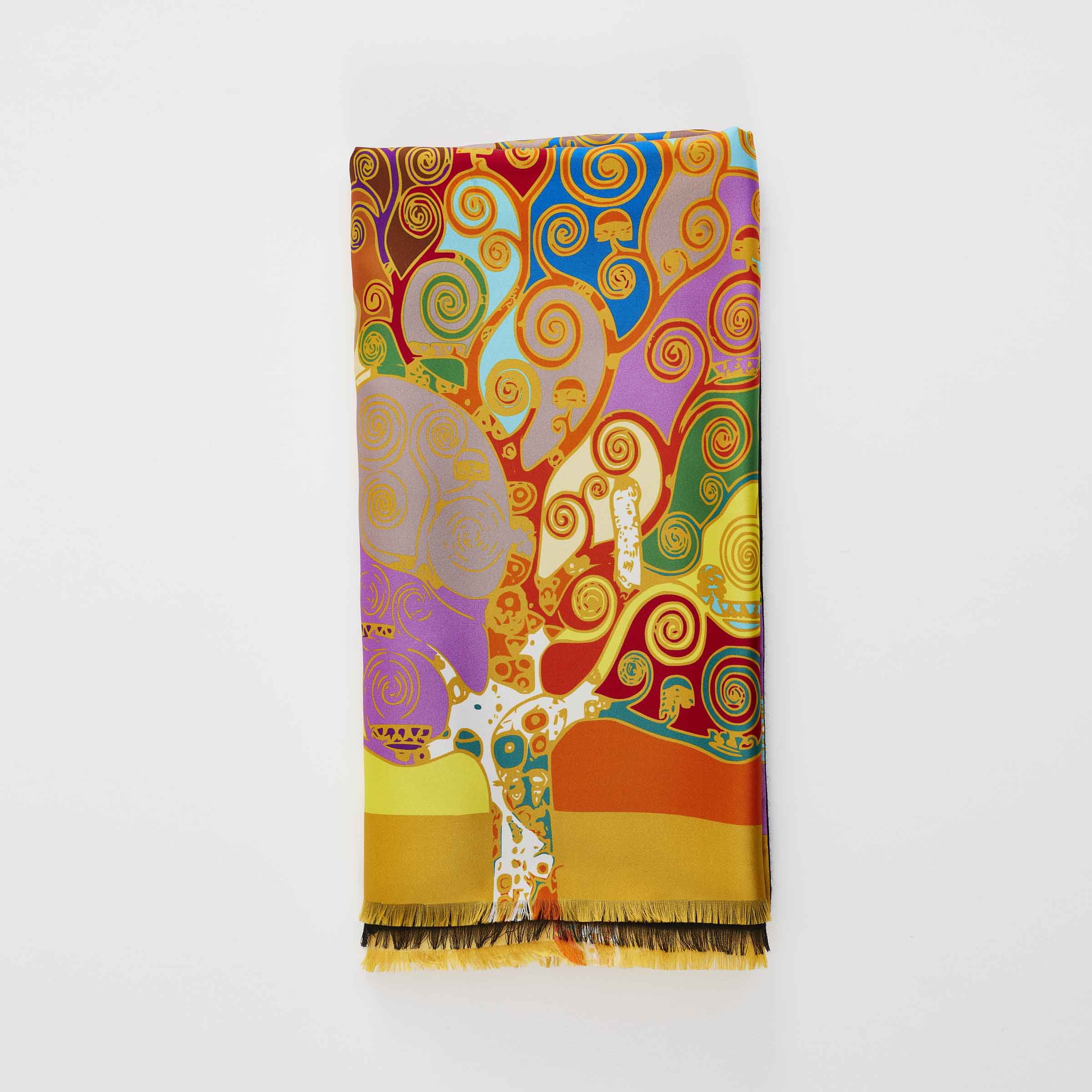 Silk and Cashmere Stole MOVING SNAILS by Orequo、mySite、neckold