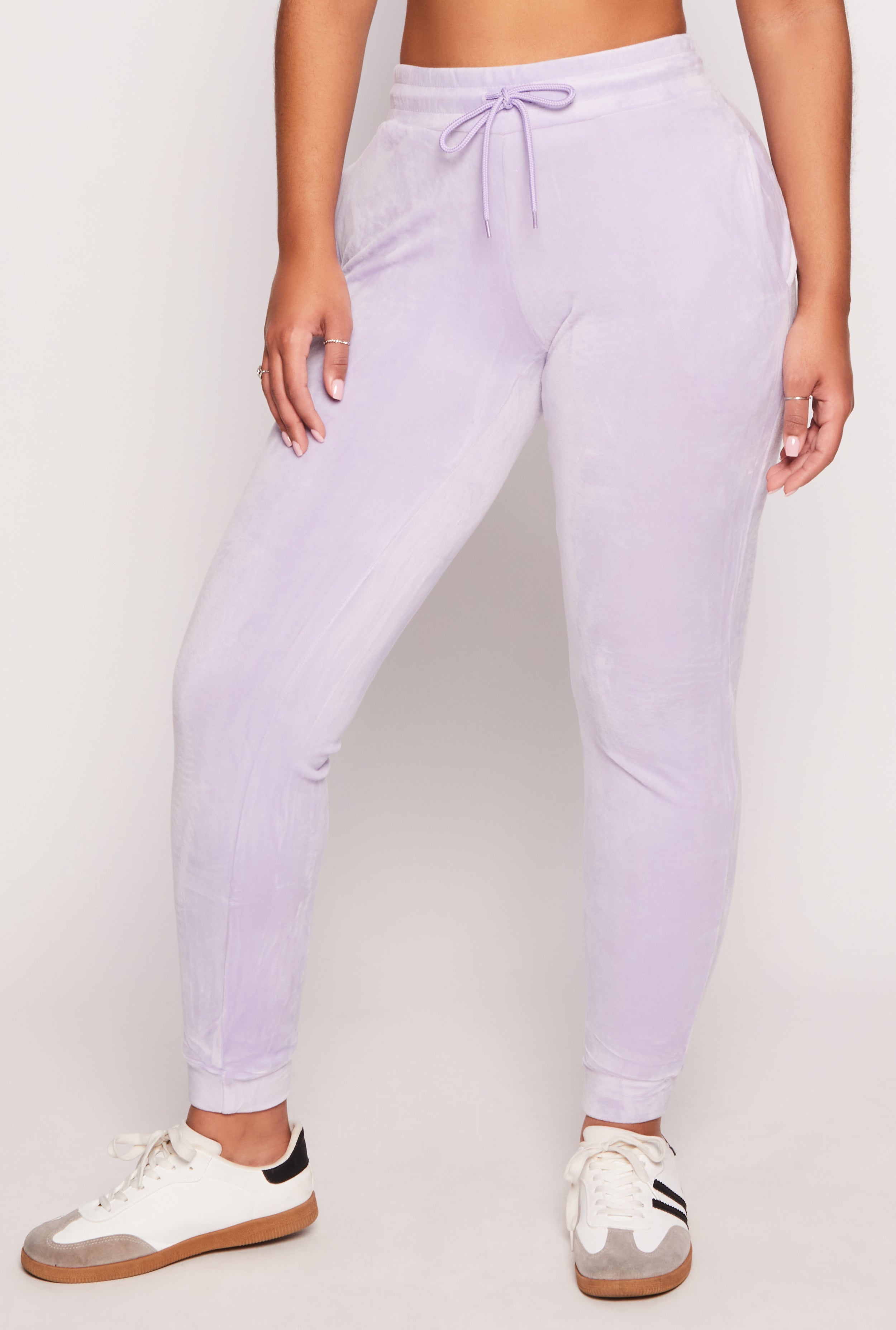 Velour Drawstring Joggers、mySite、camillekostekn