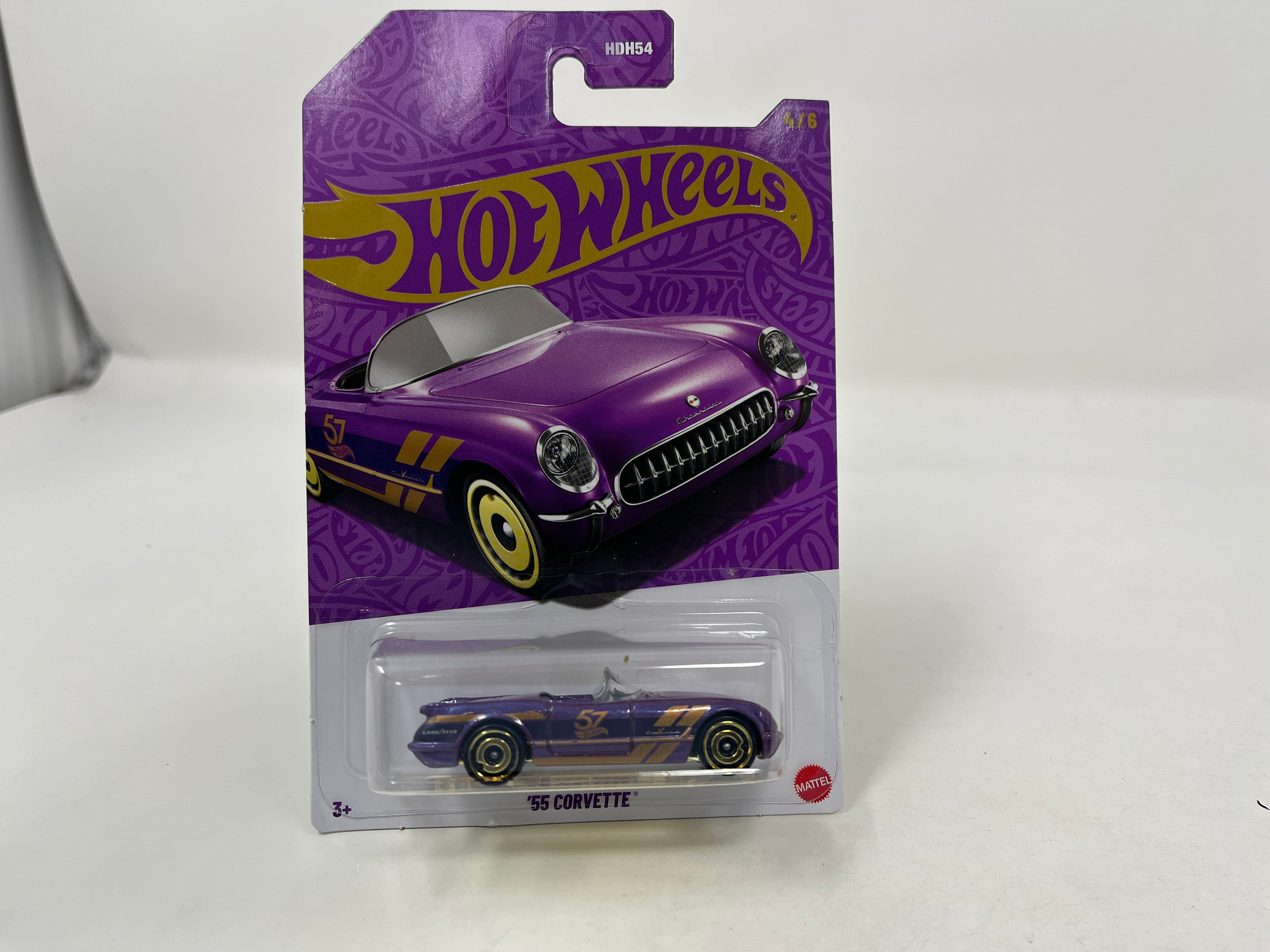 '55 Corvette * 2024 Hot Wheels Pearl & Chrome 57th Anniversary、mySite、hgirdovlk