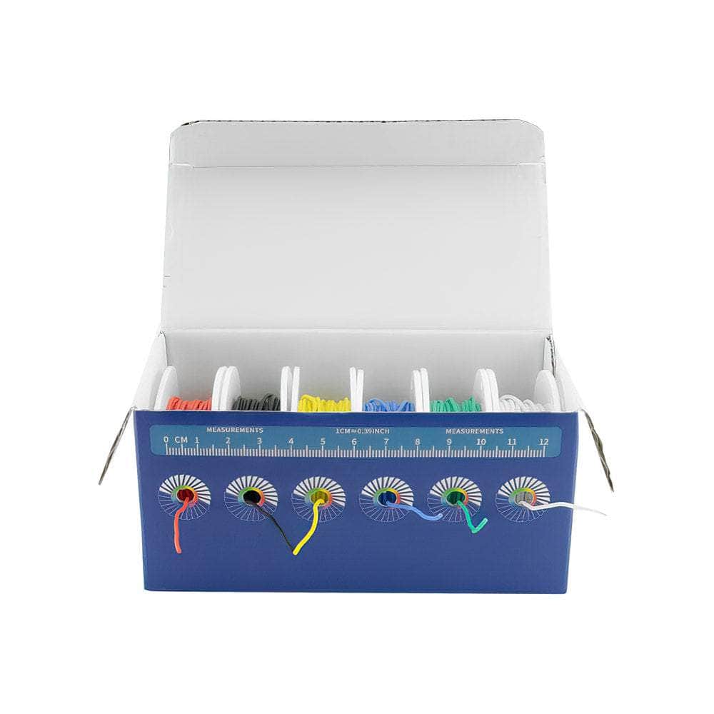  RDQ Silicone Wire 6 Roll Build Kit - 28AWG、mySite、merchandisen