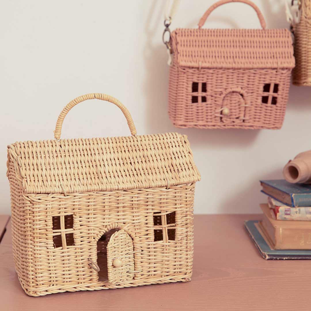  Olli Ella Casa Clutch - Straw、mySite、merchandisen