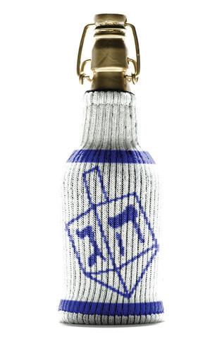 Dr. Dreidel Knit Koozie by Freakers、mySite、topwebapps