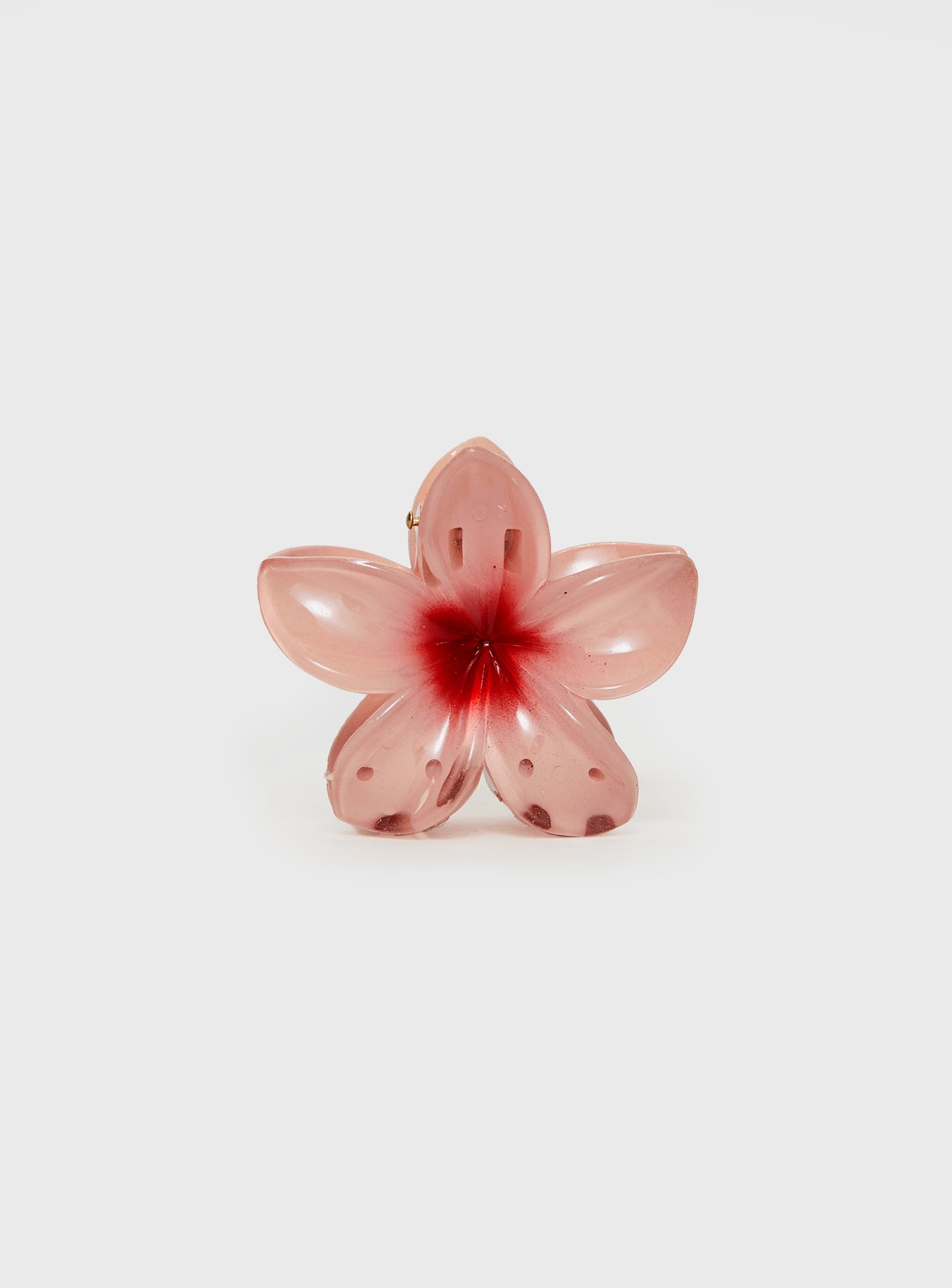 Frangipani Hair Clip Pink、mySite、solidvoid