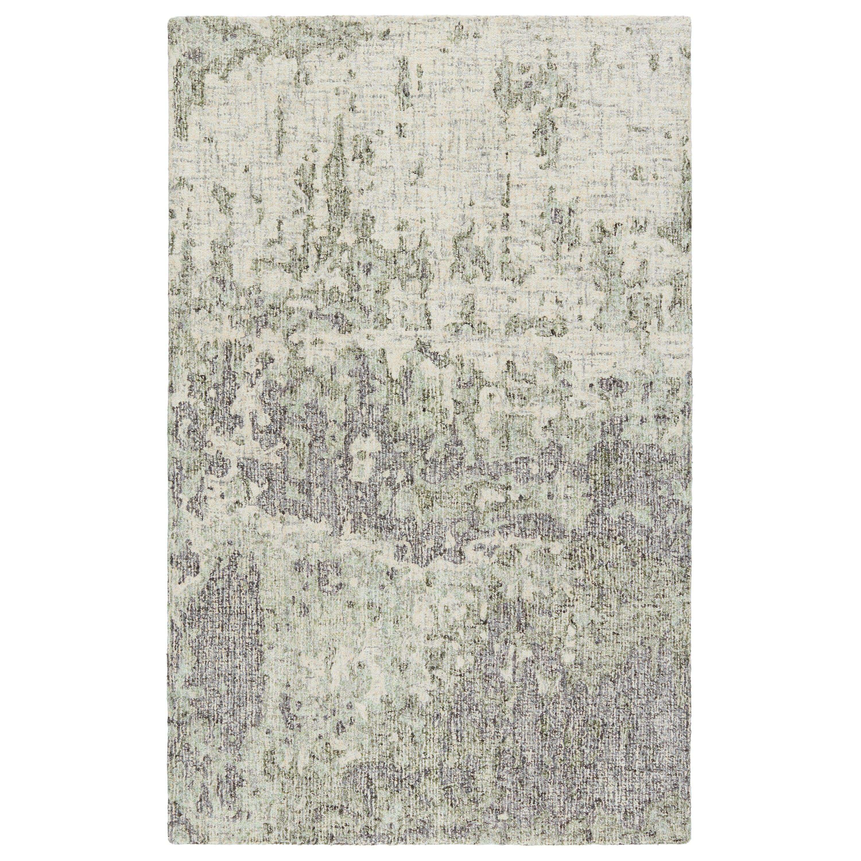 Absolon Handmade Abstract Taupe Green Area Rug、mySite、gigharbornorthrealestate