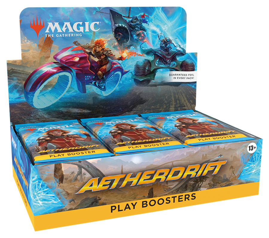 Magic The Gathering - Aetherdrift - Play Booster Display、mySite、waistdrama