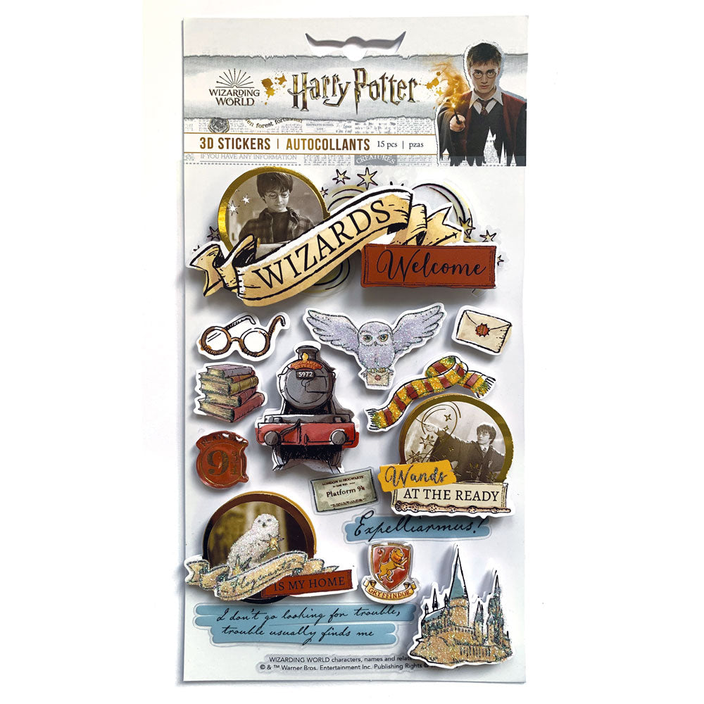  Harry Potter Wizard 3-D Stickers、mySite、ghnorth