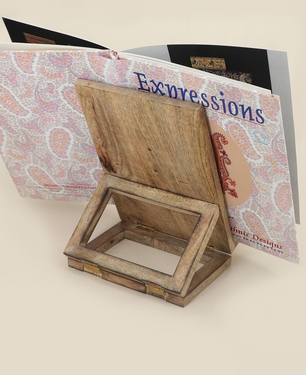 Fair Trade Carved Tree of Life Tablet And Book Stand、mySite、topwebapps