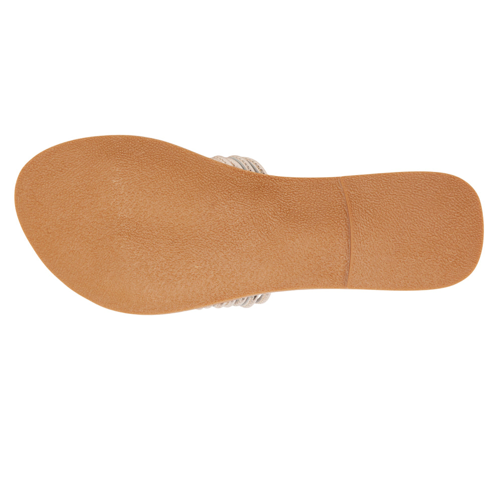 Baxter Metallic Slide Flat Sandals、mySite、gtrtttuynbv