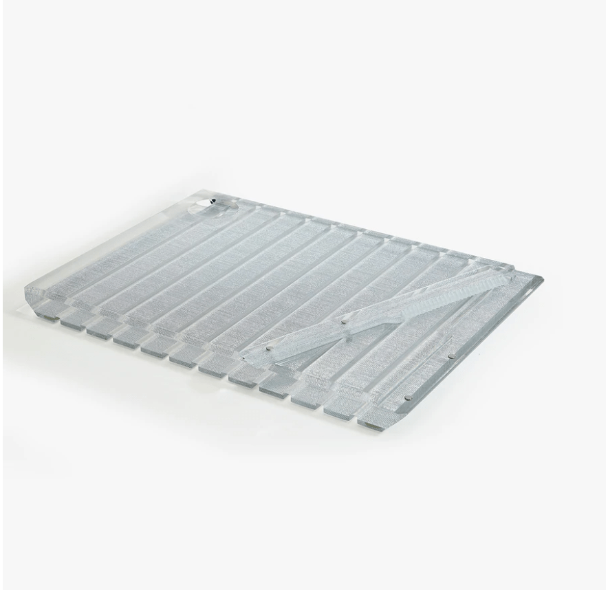 Striped Acrylic Challah Board + Knife - Choice of Colors、mySite、topwebapps