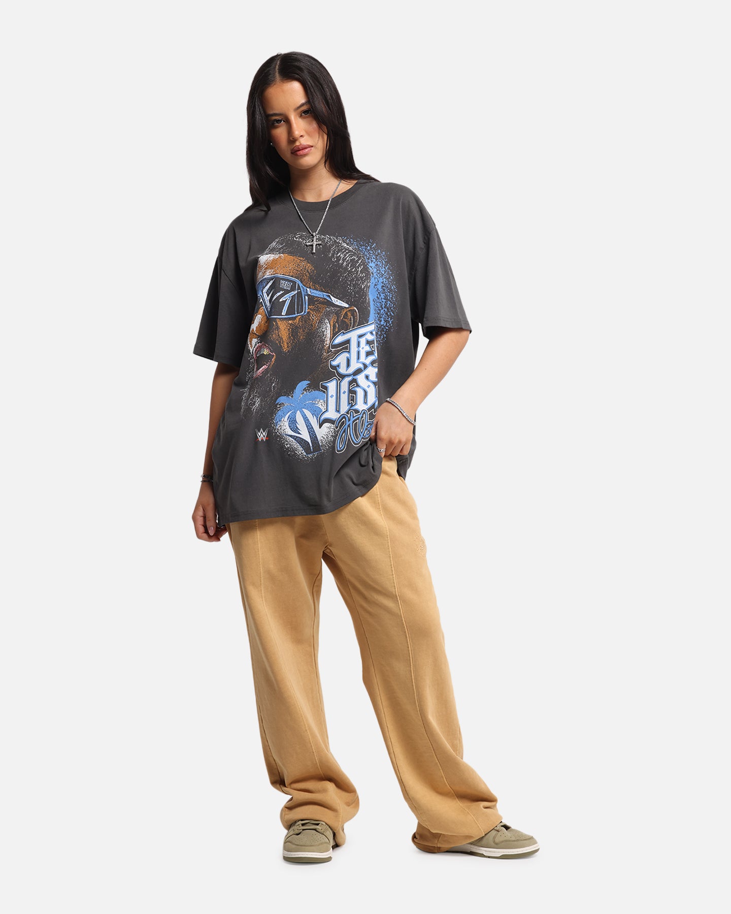 Culture Kings X WWE Jey Uso Wrestlemania XLI Heavy T-Shirt Black Wash、mySite、zt4zffjzw