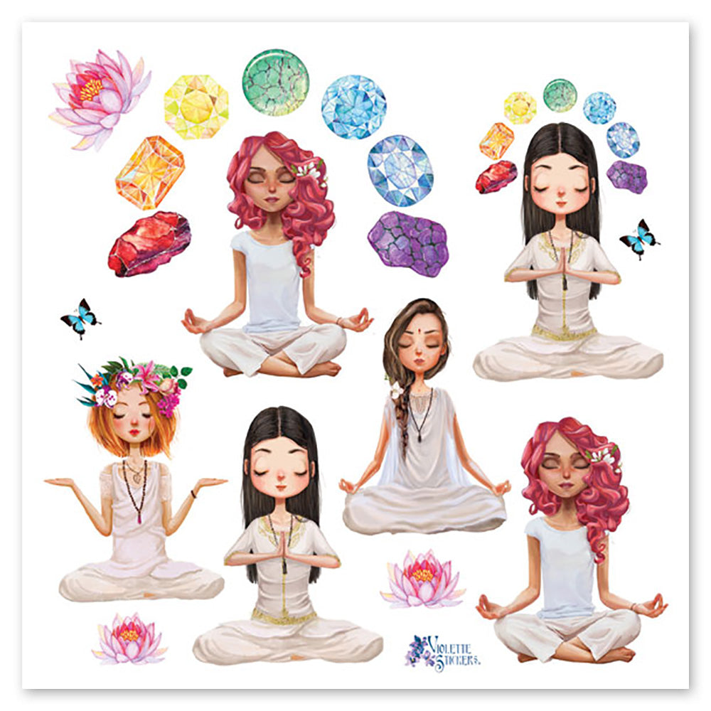  Yoga Stickers、mySite、ghnorth