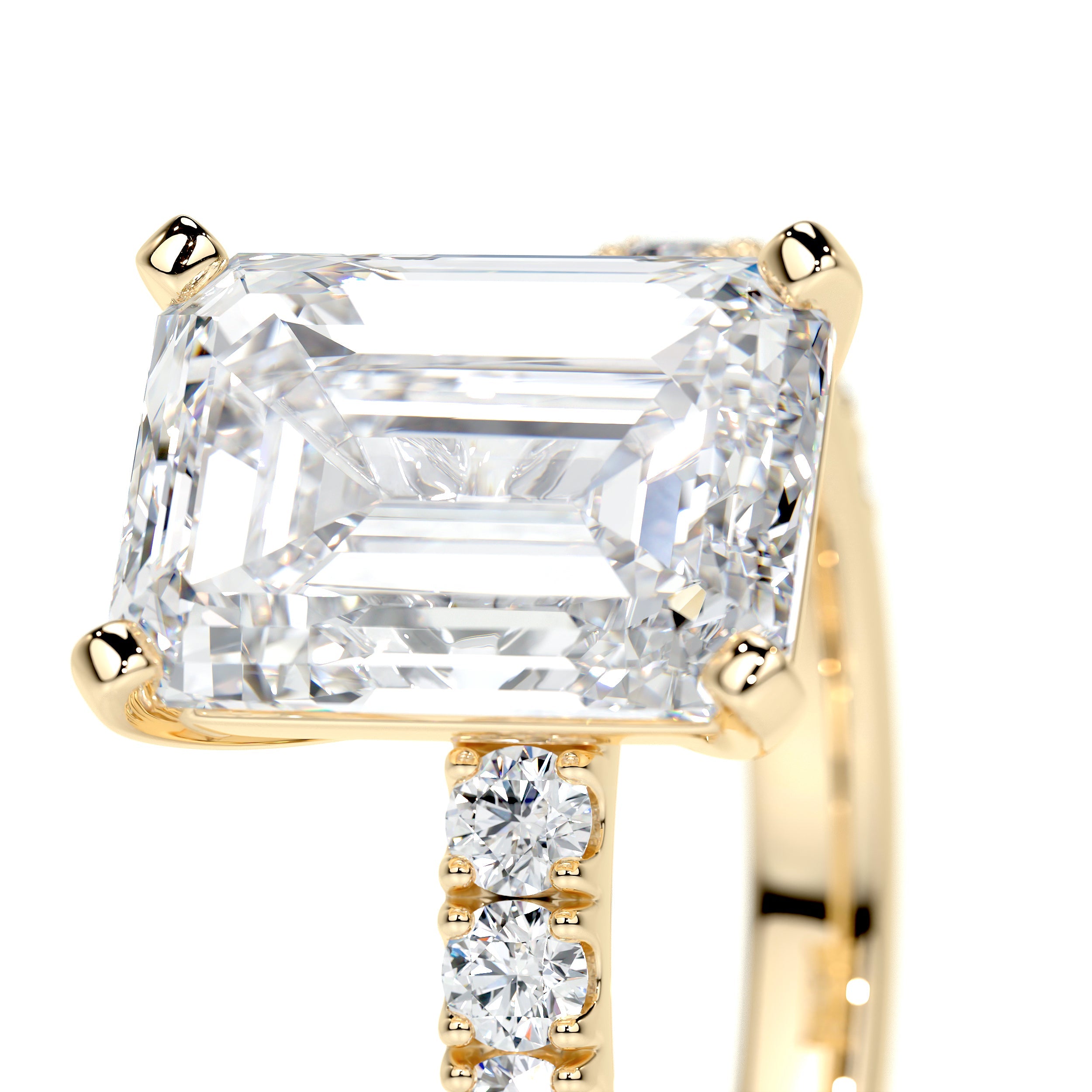 Royal Lab Grown Diamond Ring -18K Yellow Gold、mySite、hinf8tx79