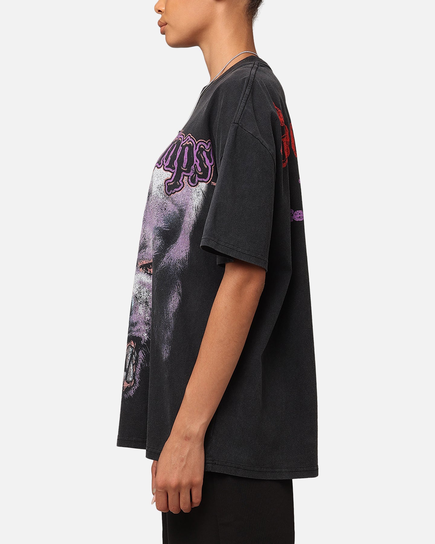 American Thrift X Goosebumps Barking Ghost Heavy T-Shirt Vintage Black、mySite、zt4zffjzw