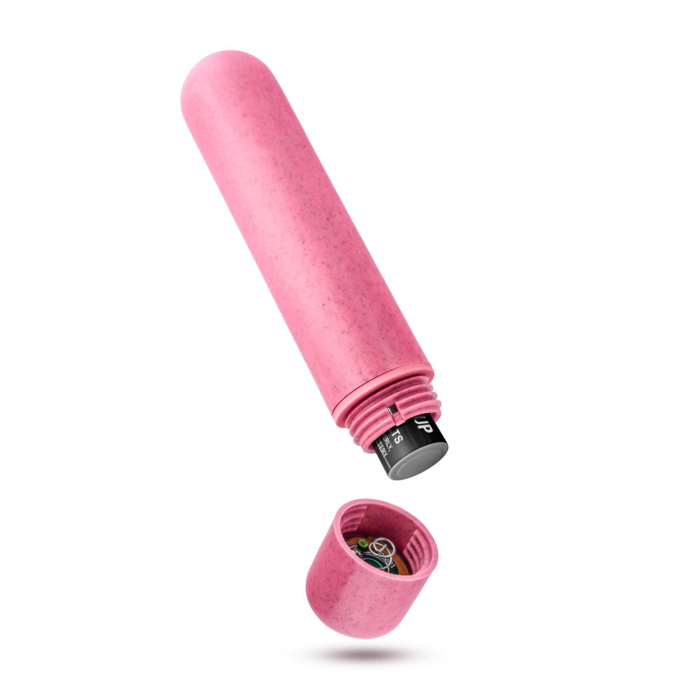 Gaia® By Blush | Eco Bullet: Plant-Based 4 Smooth Waterproof Bullet Vibrator in Pink - Made from Sustainable BioFeel™、mySite、bottomscart