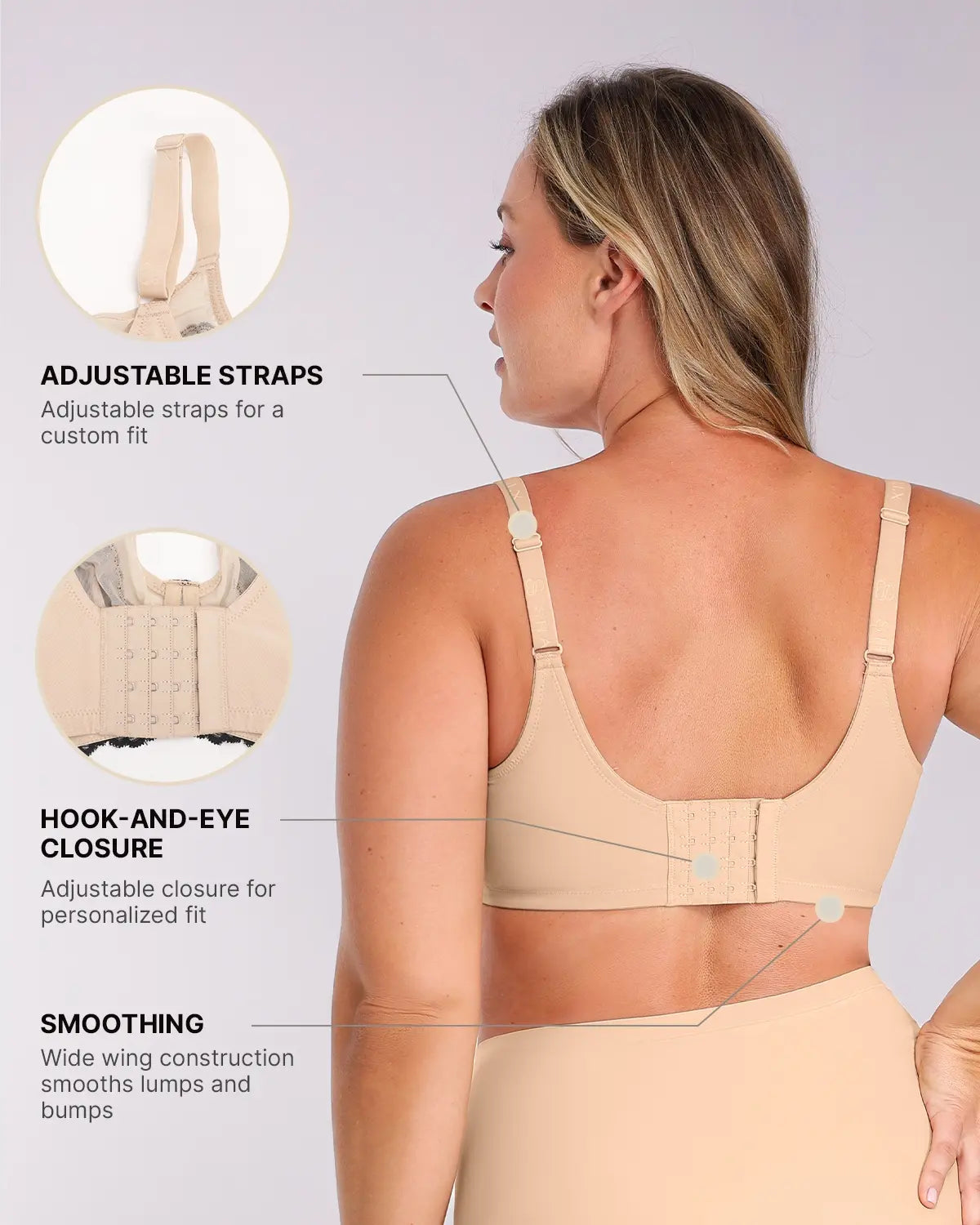 Supportive Unlined Lace Underwired Bra、mySite、bengalsvssteelers