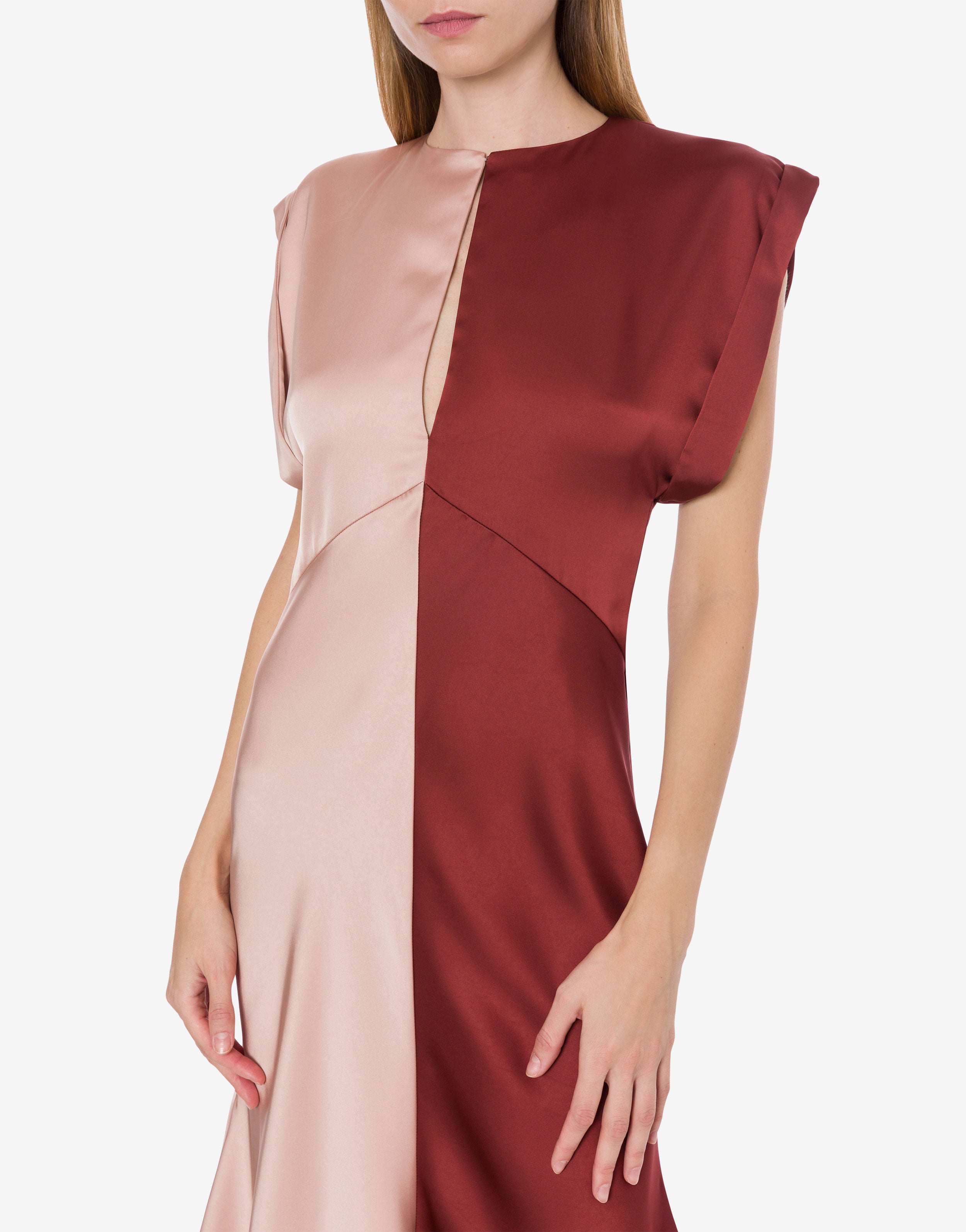 Abito in raso bicolor、mySite、aoinhome