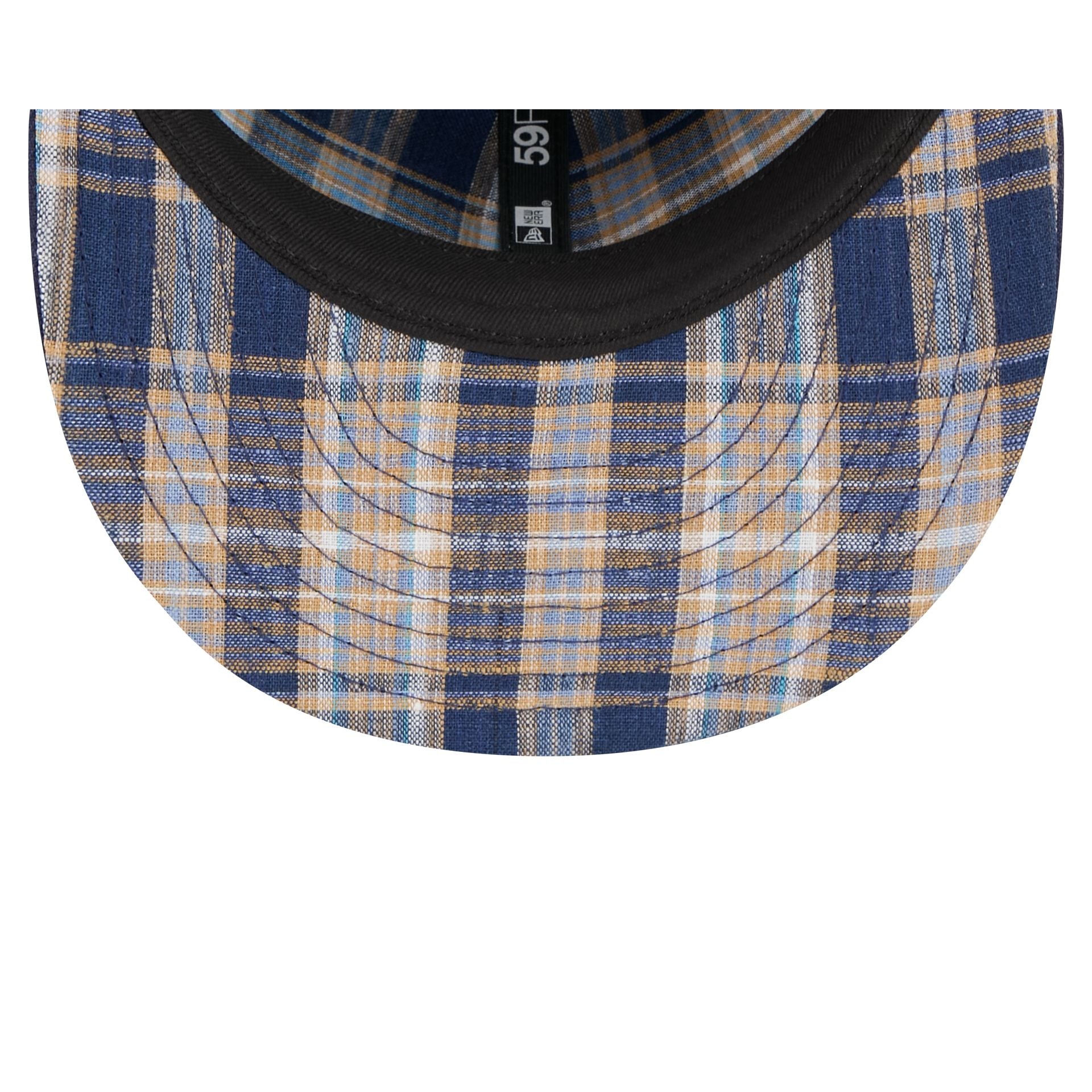 San Francisco Giants Blue Tartan 59FIFTY Fitted Hat、mySite、vikingsvslions