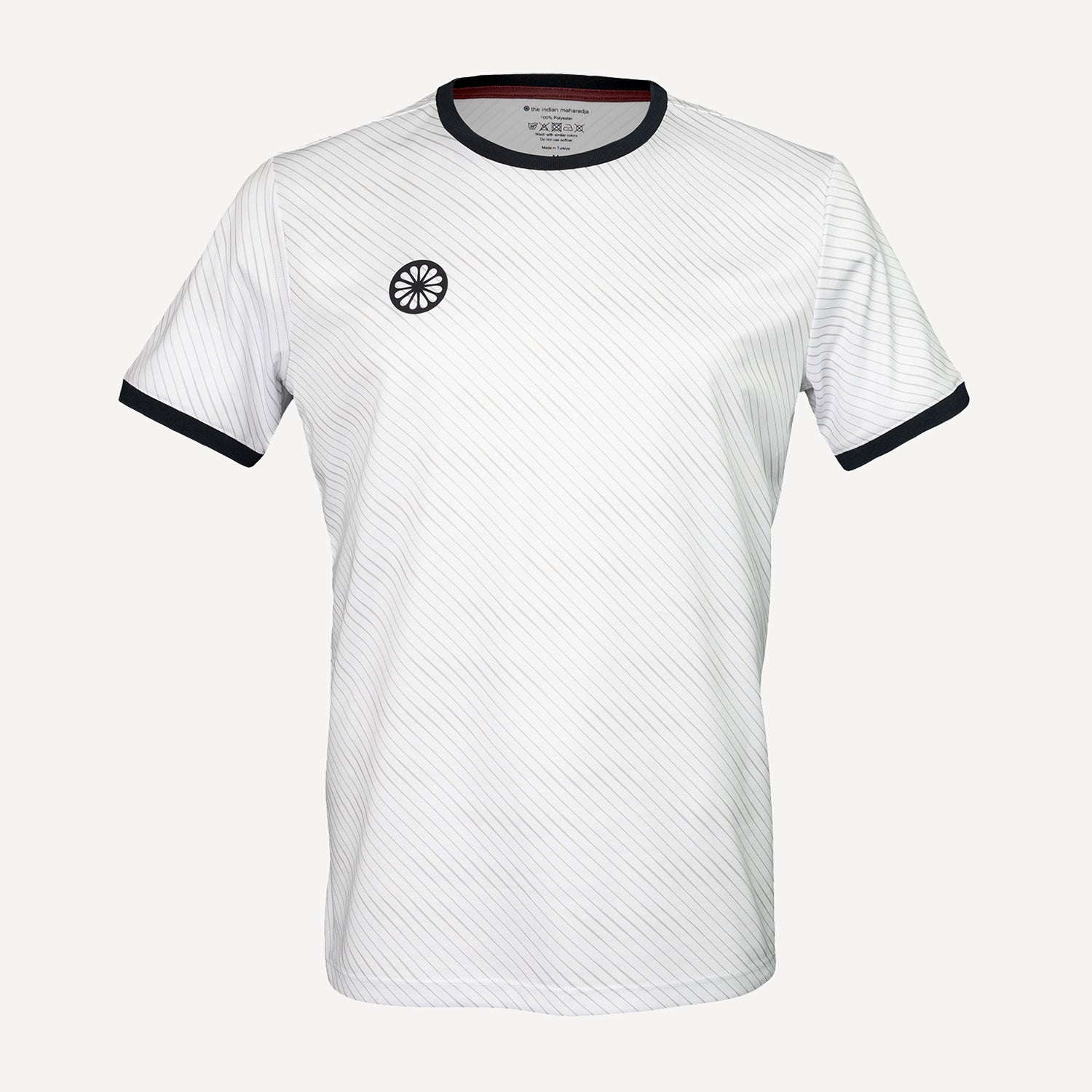 The Indian Maharadja Men's Pique Printed Tennis Shirt