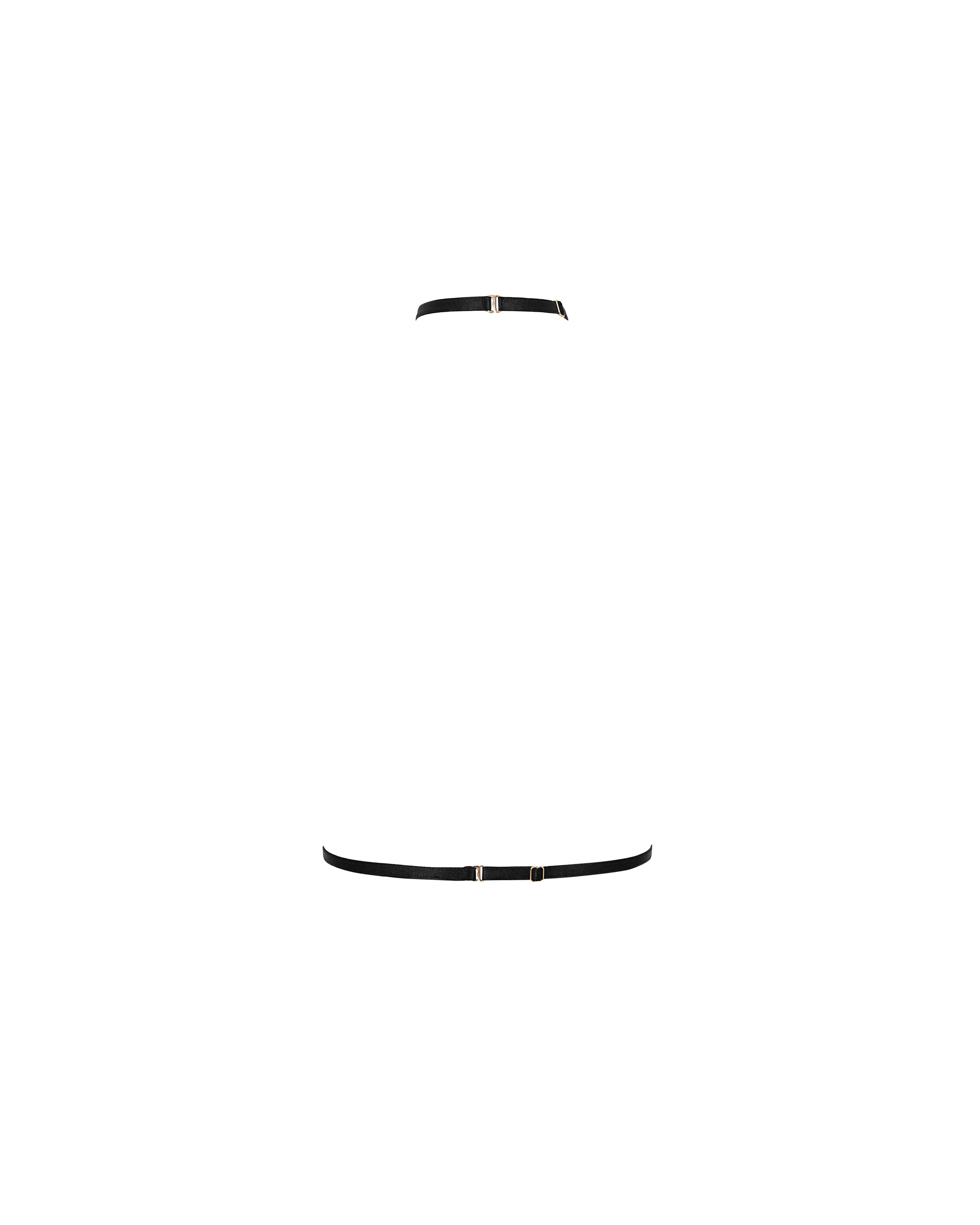 Yvette Harness Black/Sheer、mySite、bengalsvssteelers