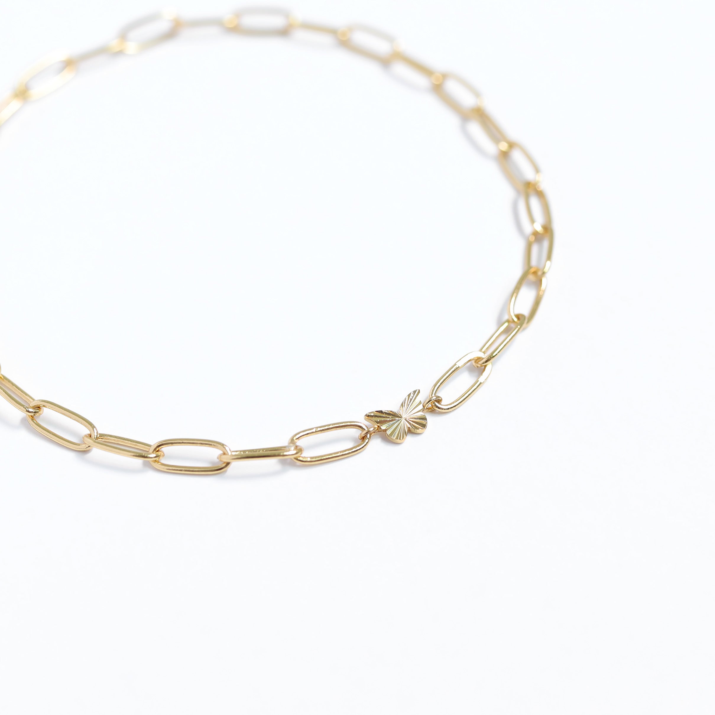 2.0 mm Paperclip 14K Gold Plated .925 Sterling Silver Permanent Jewelry Chain - By the Foot / PMJ0024、mySite、dreamappss