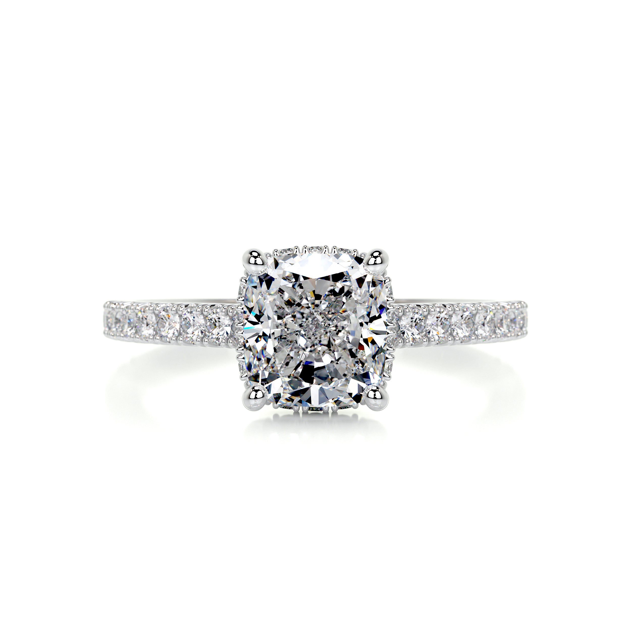 Cassandra Diamond Engagement Ring -14K White Gold、mySite、hinf8tx79
