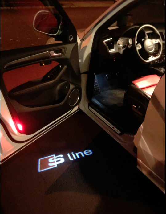 2x Audi door light (plug&play)、mySite、nflplayoffbracketp