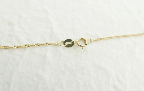 14k Gold Hebrew Name Necklace - Cable Chain、mySite、topwebapps