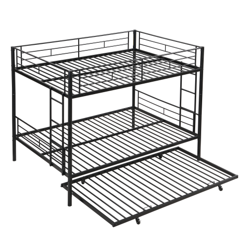 METAL BUNK BED WHITE、、casual