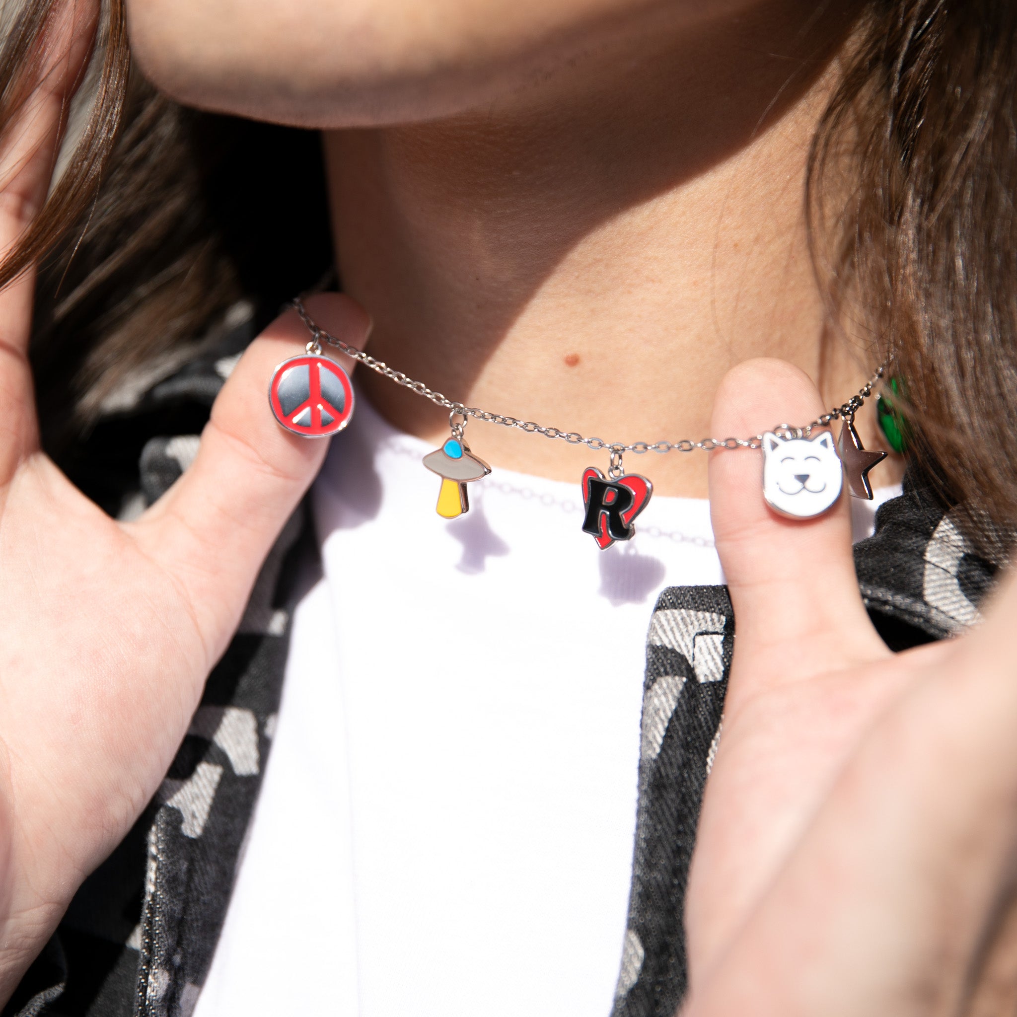  Lucky Charms Necklace (Silver)、mySite、merchandisen