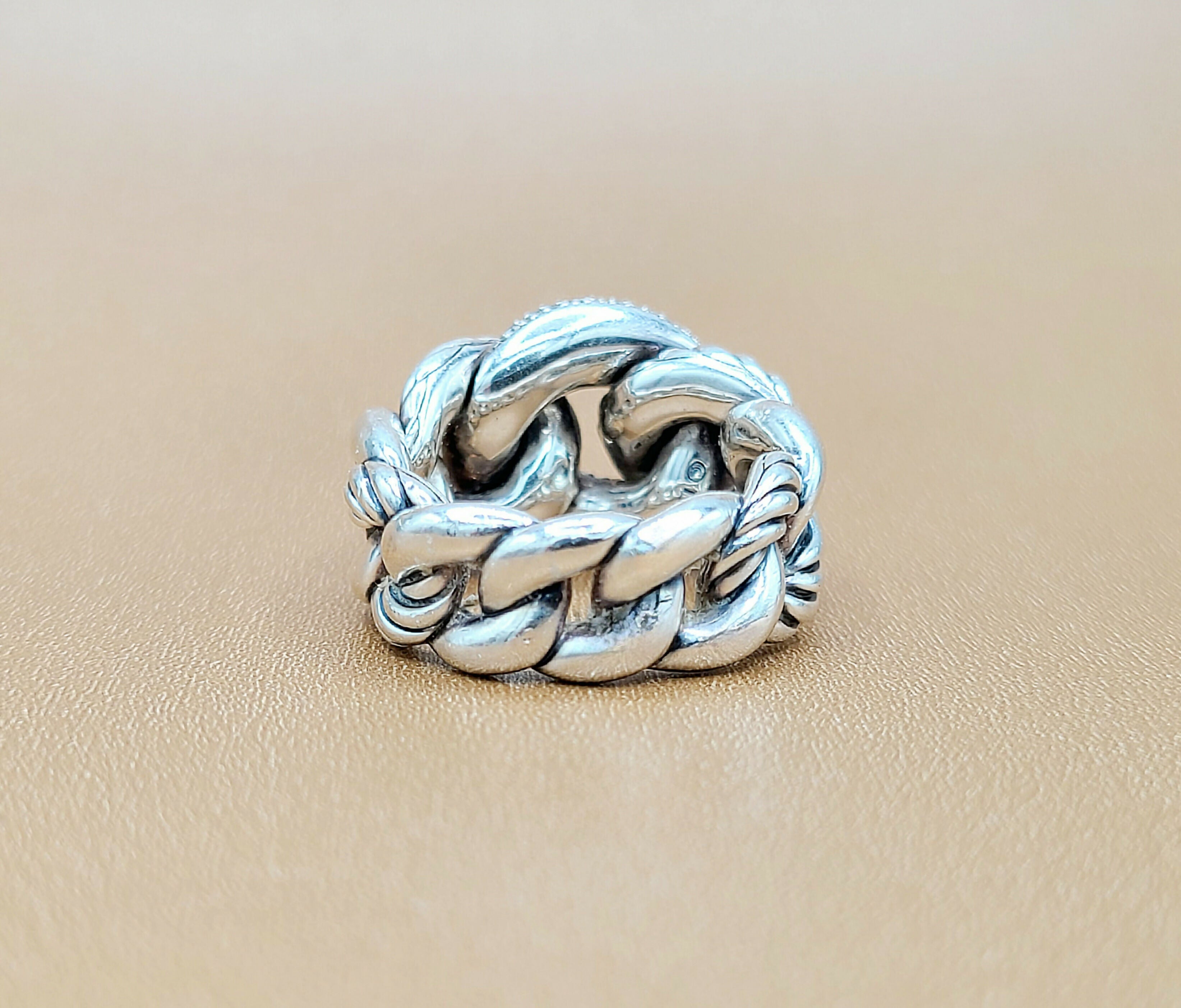 David Yurman Belmont Curb Link Ring Wide Diamond、mySite、hinf8tx79