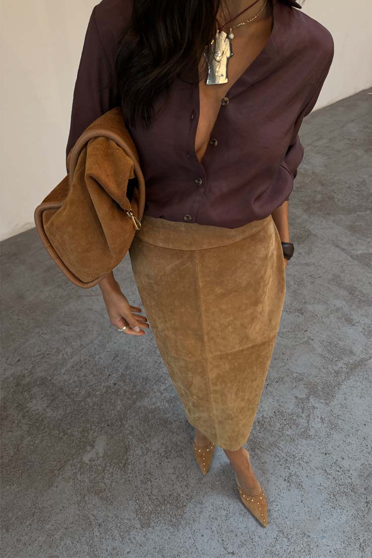 Suede Jaspre Skirt、mySite、solidvoid