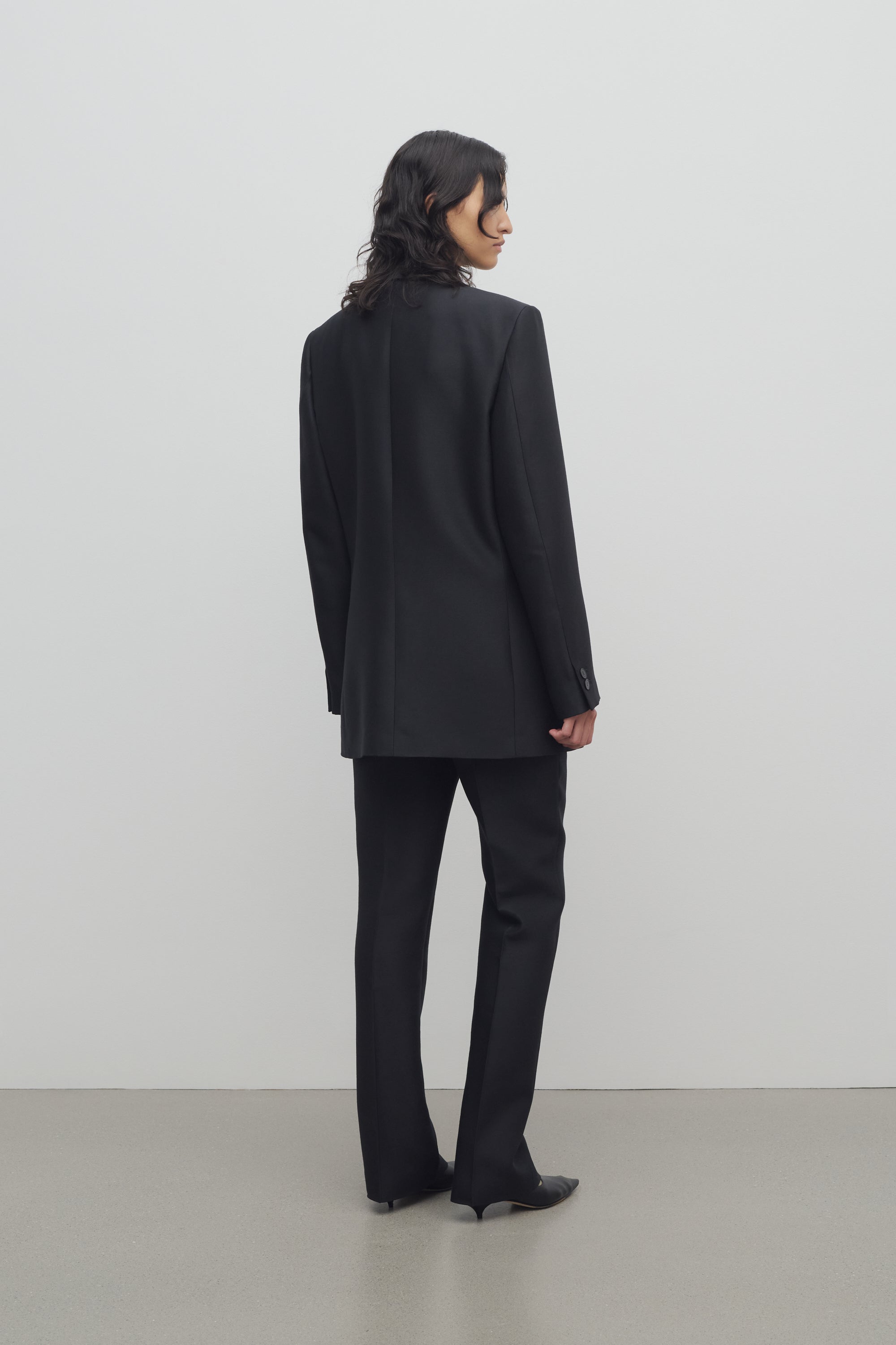 Alaric Pant in Wool and Silk、mySite、aoinhome