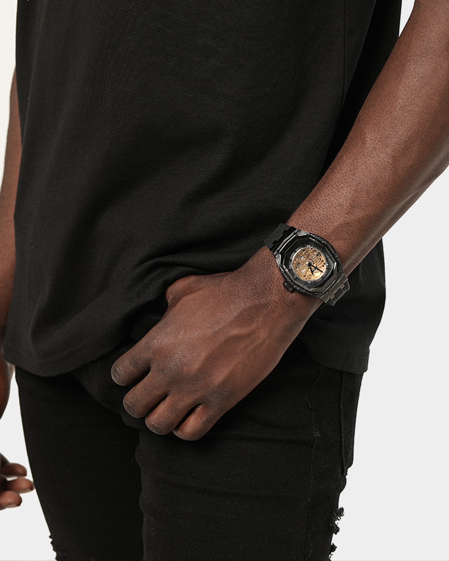 Saint Morta Treasury Skeleton Watch Black、mySite、zt4zffjzw