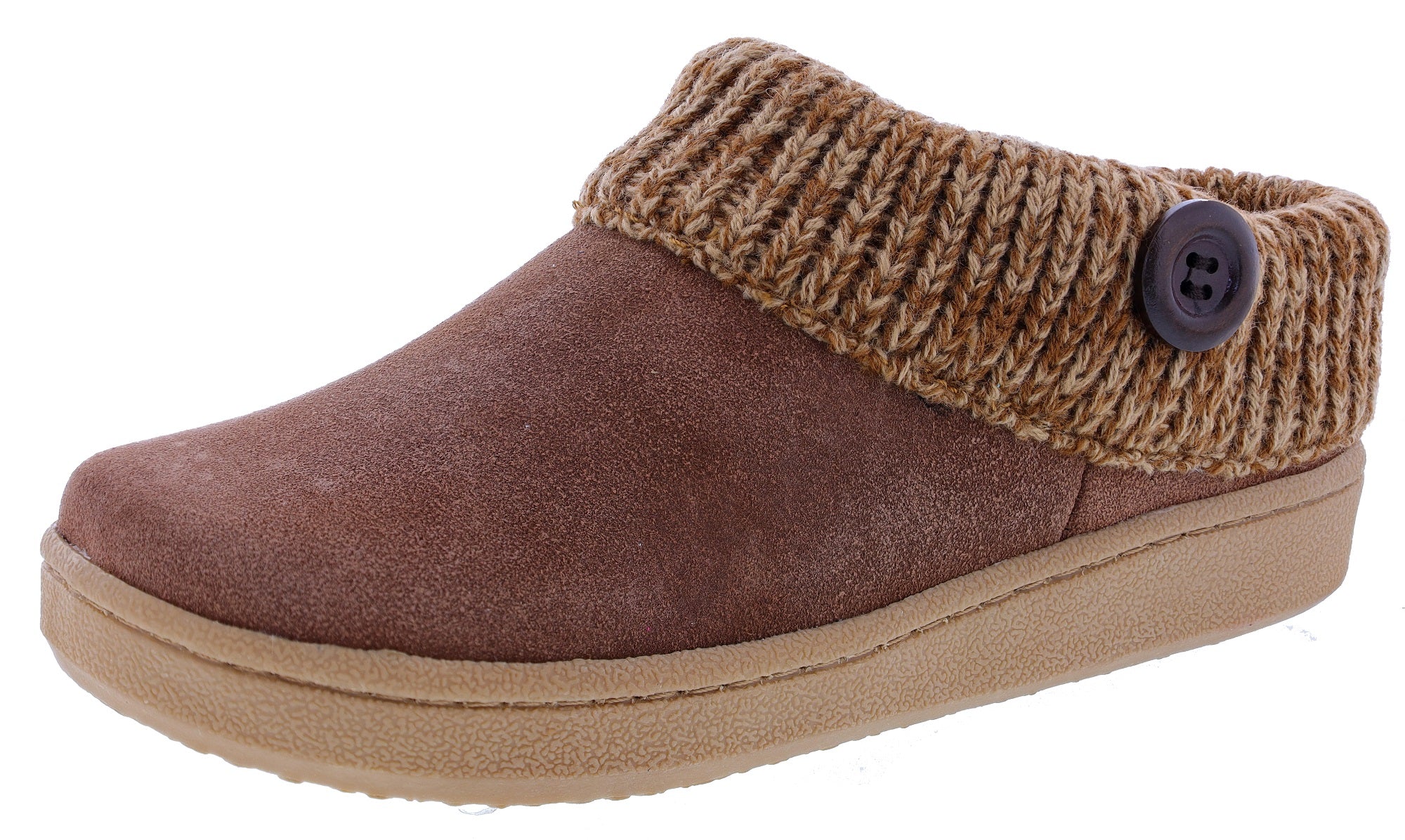 Clarks Women's Knitted Collar Clog Winter Slippers Angelina、mySite、dreamappss