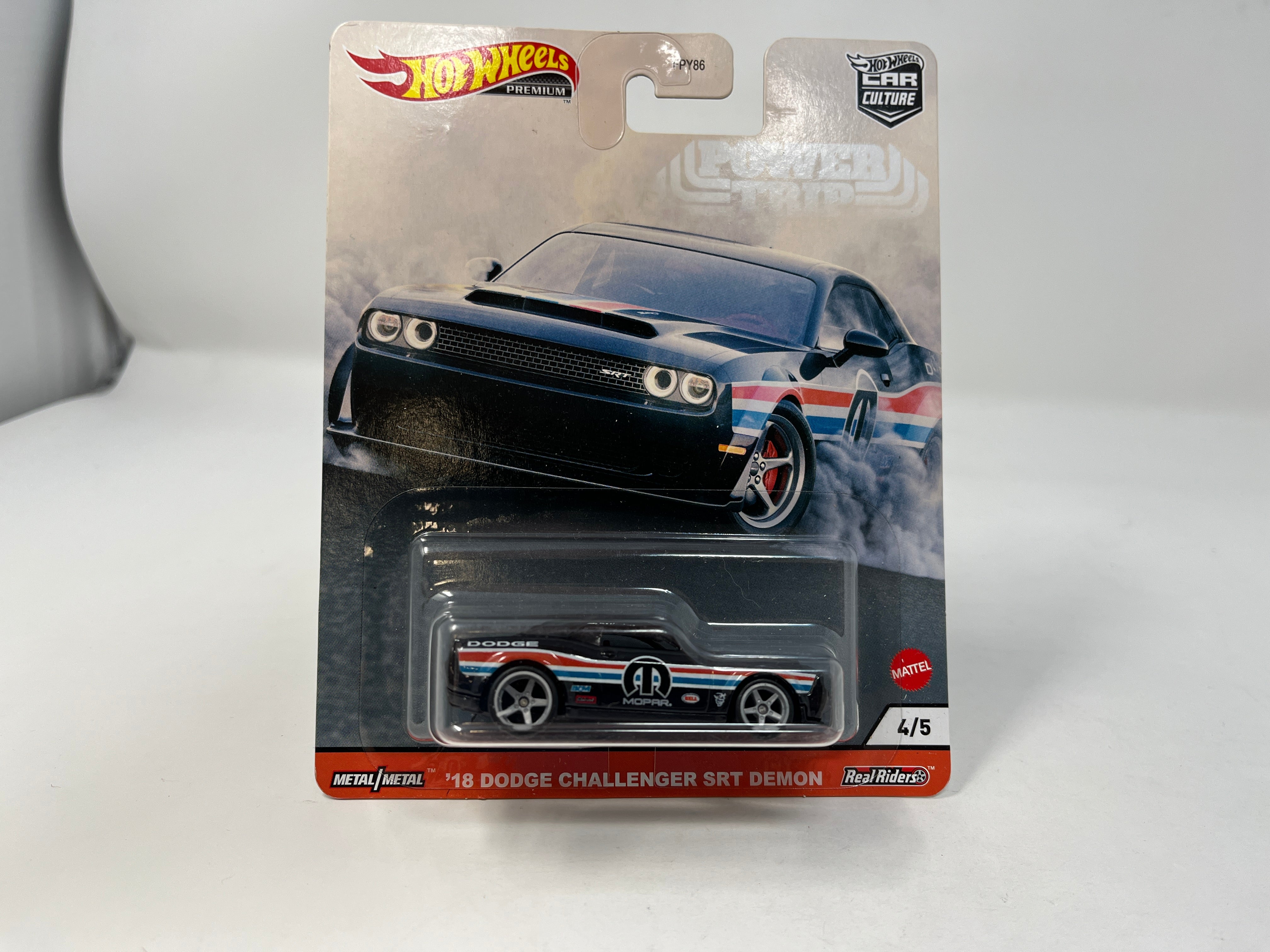'18 Dodge Challenger SRT Demon * BLACK * Hot Wheels POWER TRIP Car Culture、mySite、hgirdovlk