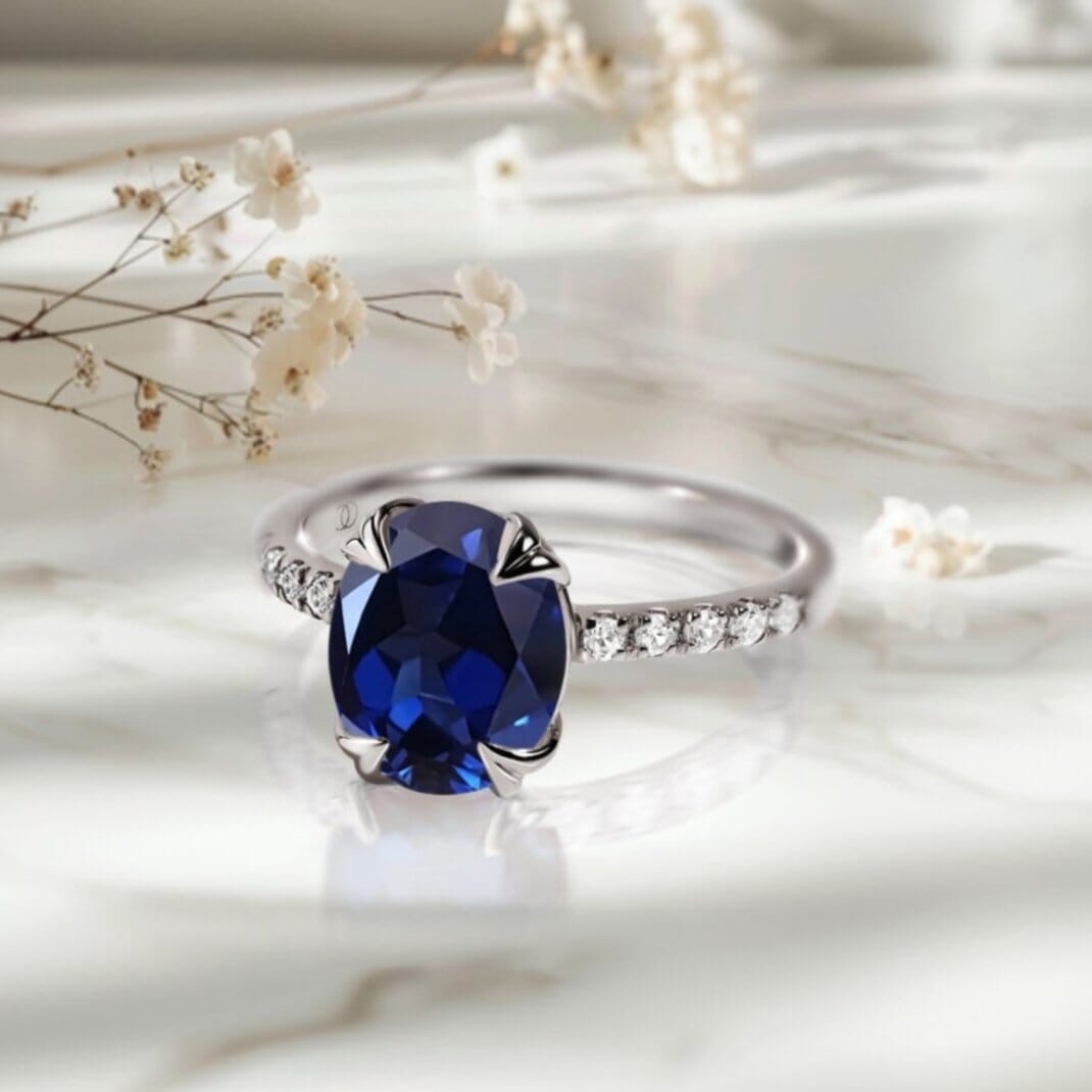 Blue Sapphire Ring - Harlow、mySite、hinf8tx79