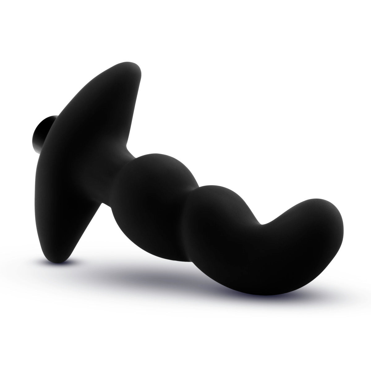 Anal Adventures Platinum By Blush® | Prostate Massager 03 Black 6-Inch Vibrating Rechargeable Anal Plug、mySite、bottomscart