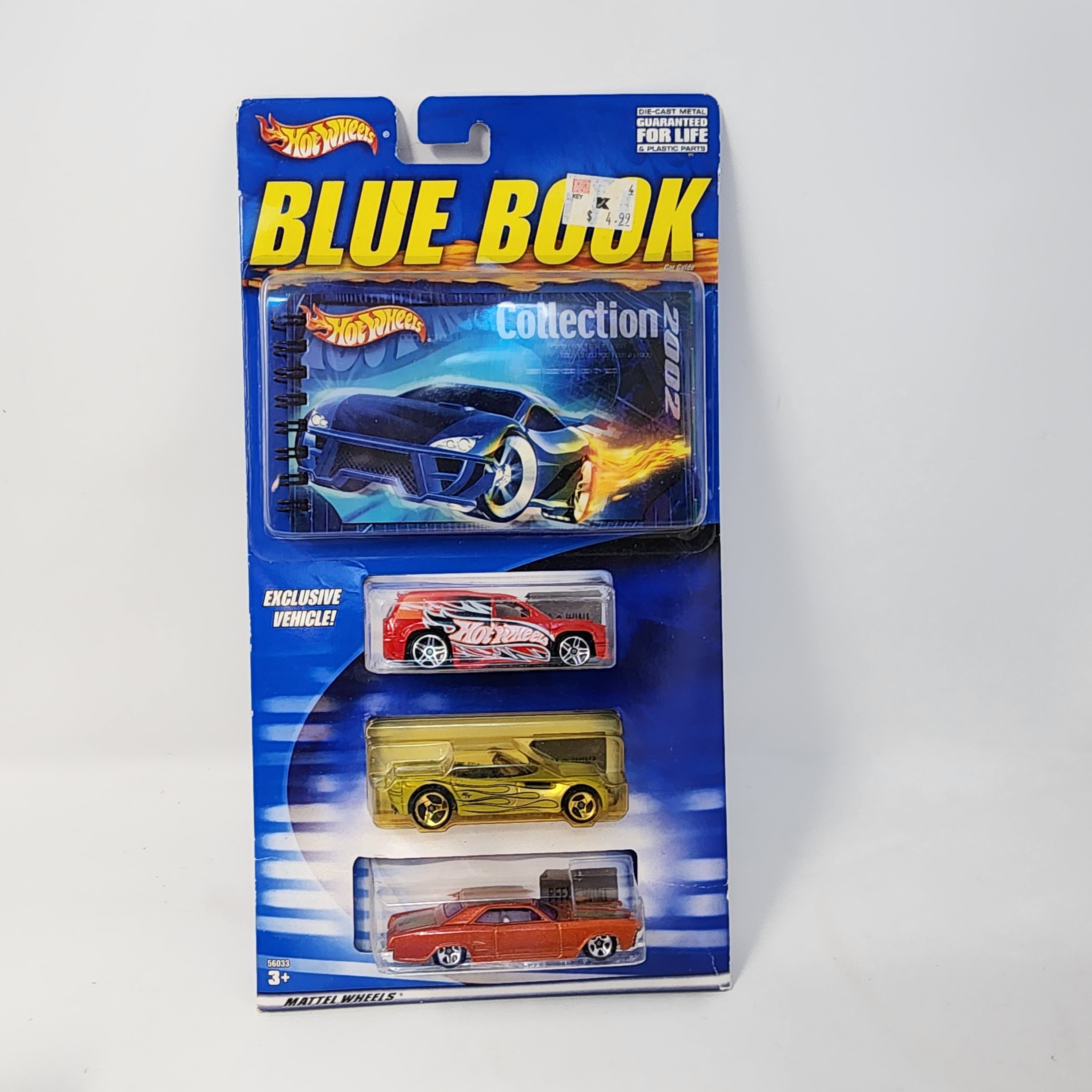 Blue Book 3 Car Pack * 2002 Hot Wheels、mySite、hgirdovlk