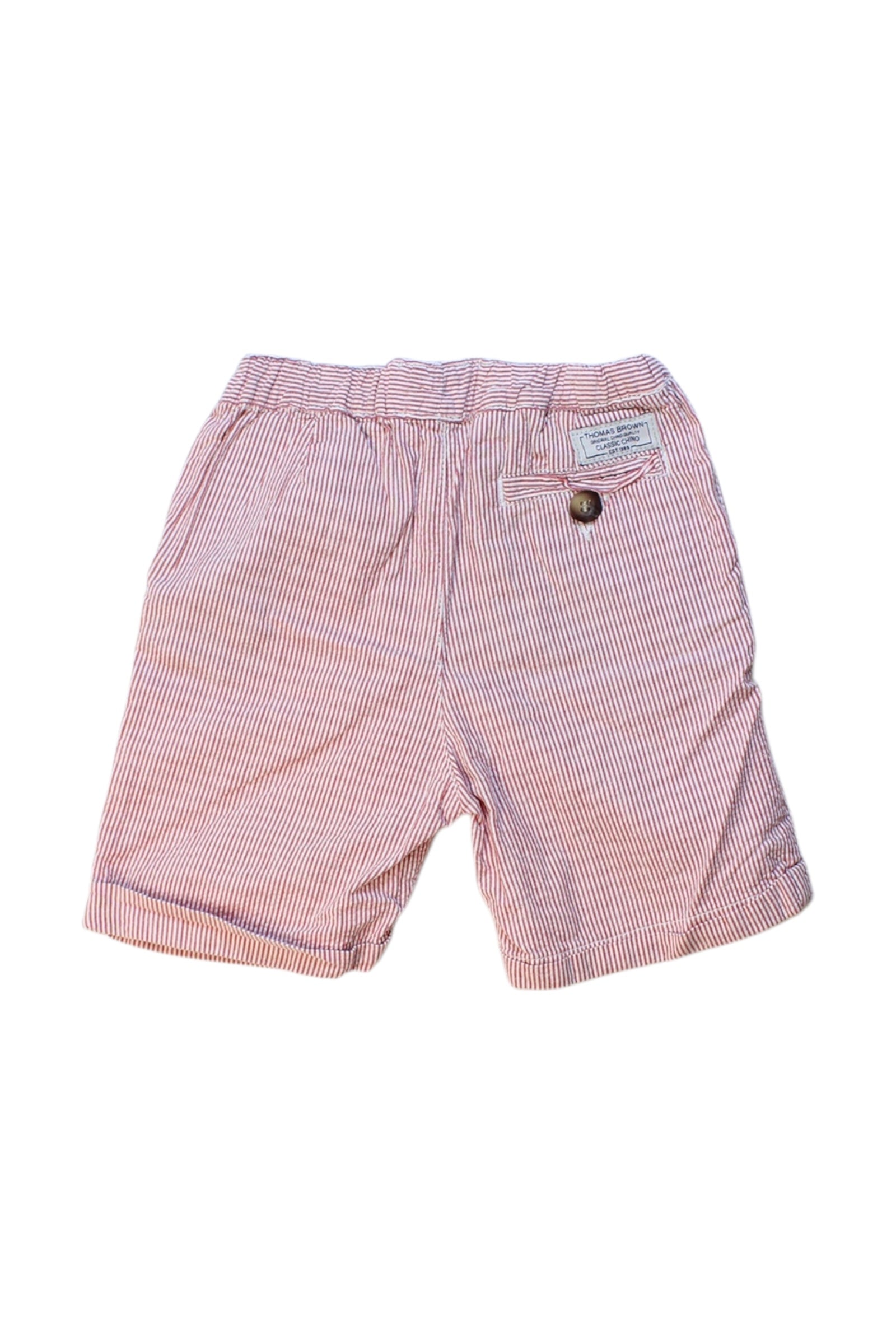 Thomas Brown Stripe Shorts 18-24M、mySite、g9winljtr