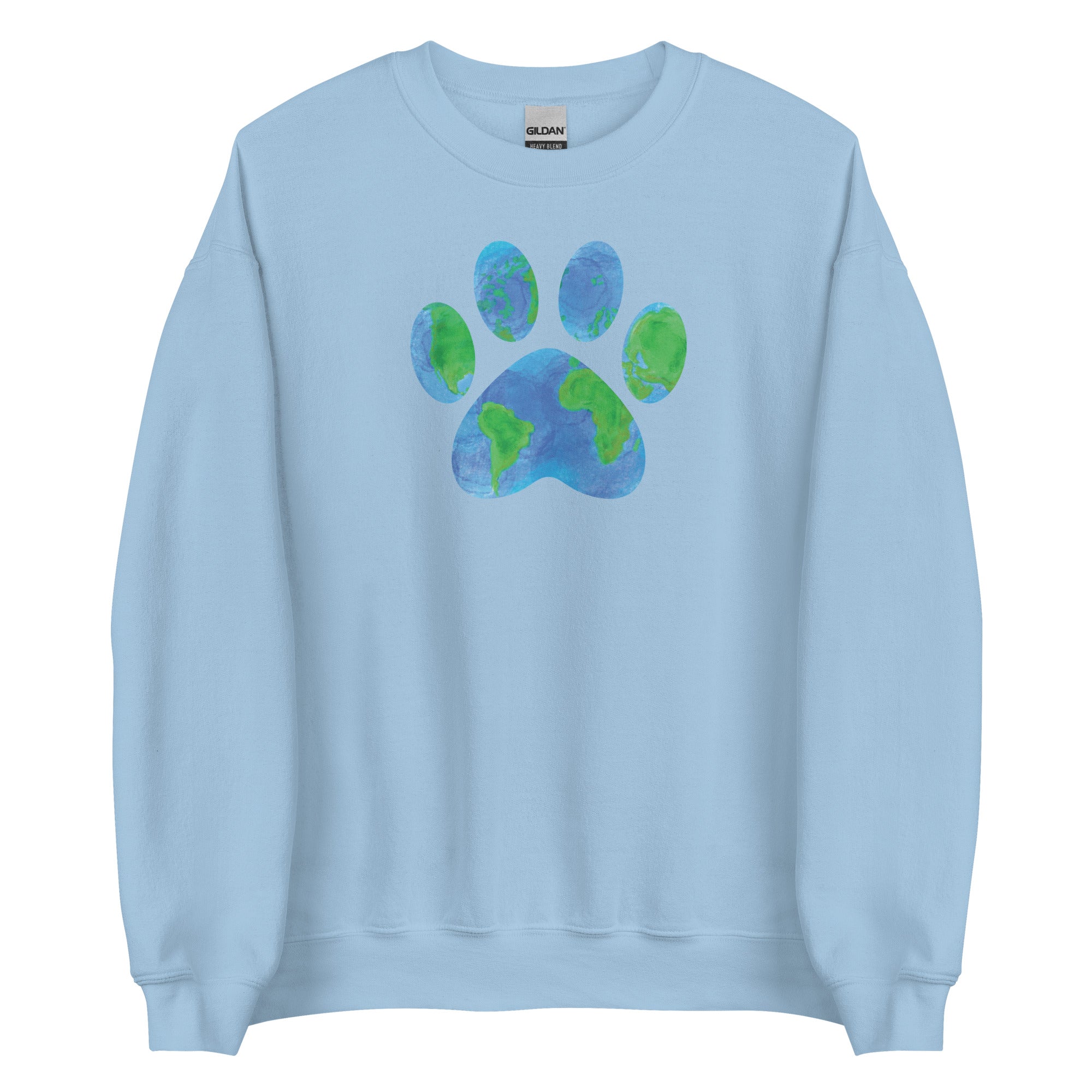 Earth Paw Crewneck Sweatshirt、mySite、camillekostekn