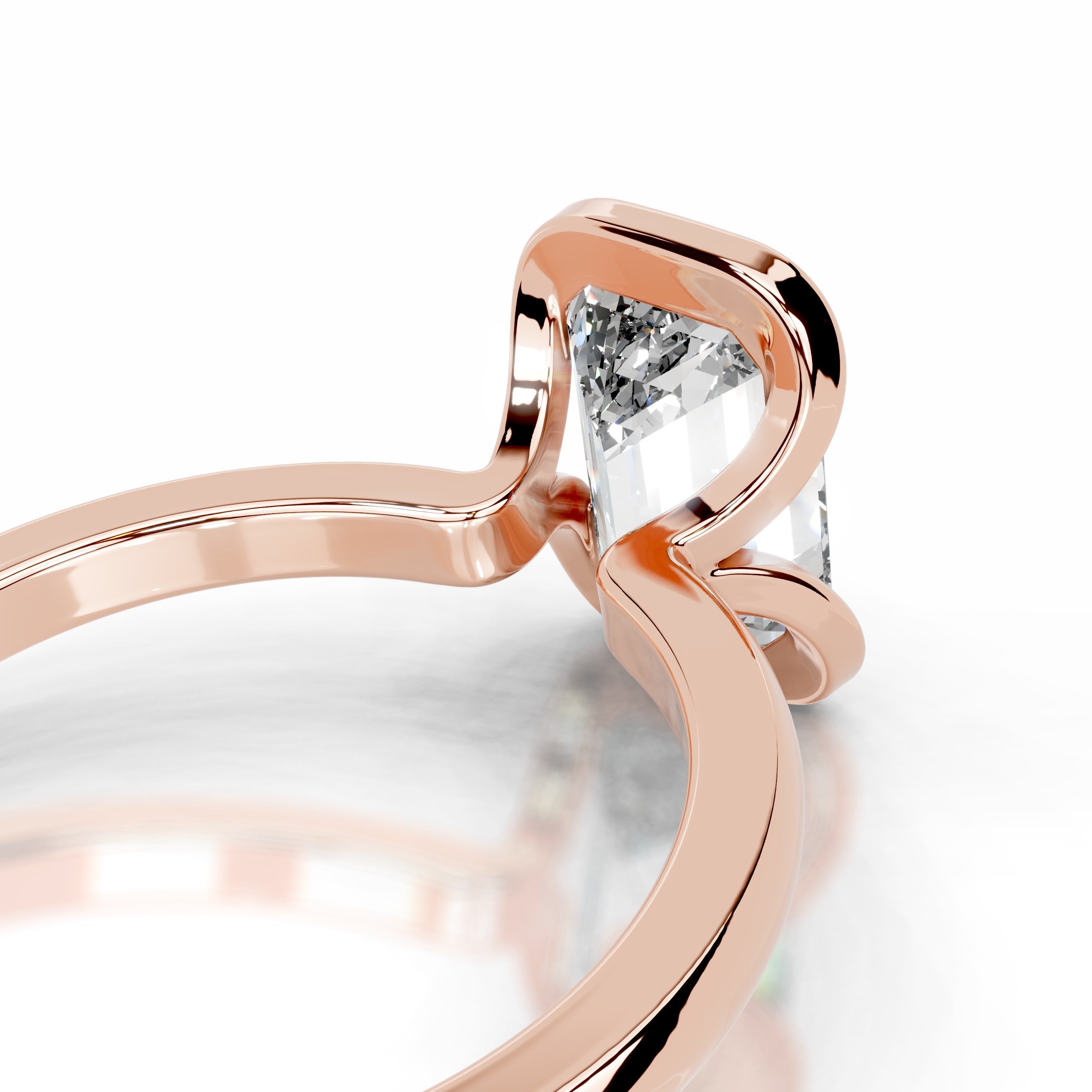 Thor Lab Grown Diamond Ring - 14K Rose Gold (RTS)、mySite、hinf8tx79
