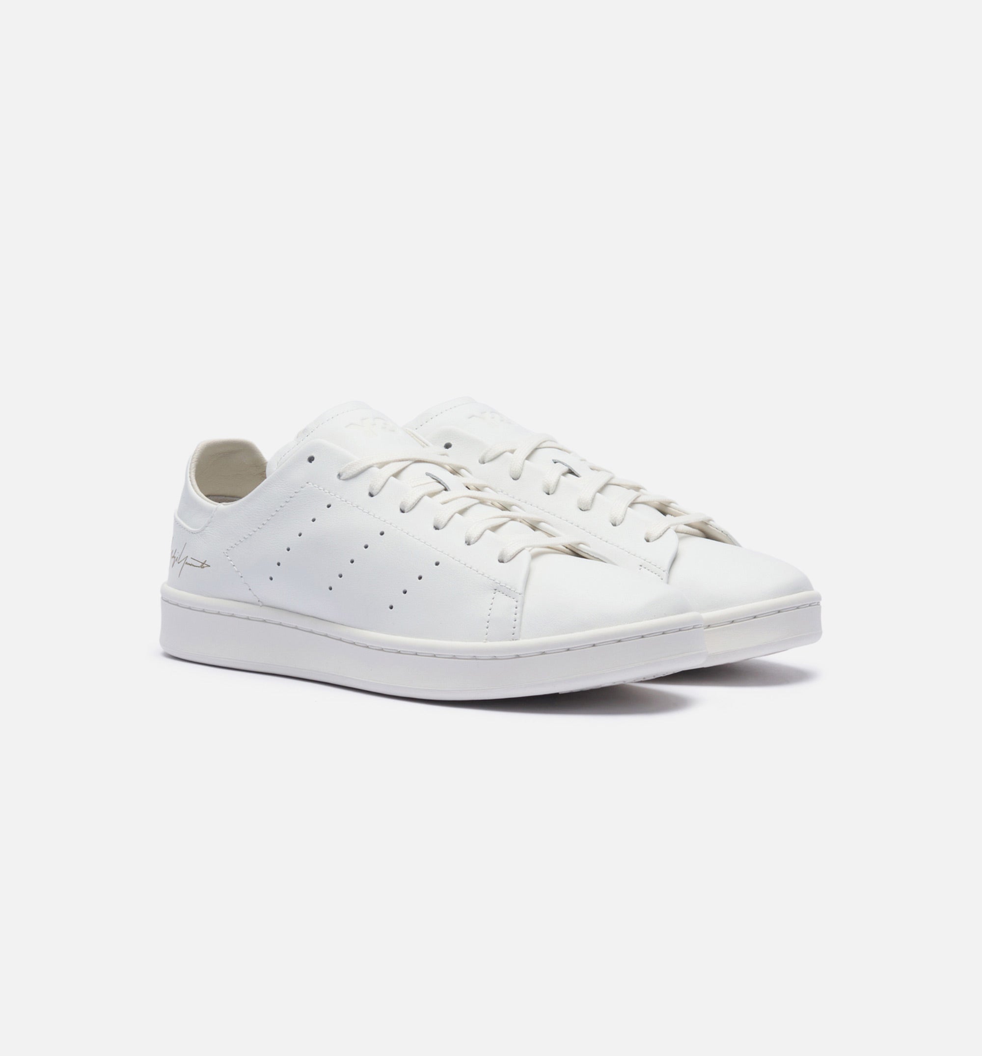 Y3 Stan Smith Mens Lifestyle Shoe - Core White/Core White/Talc、mySite、dreamappss