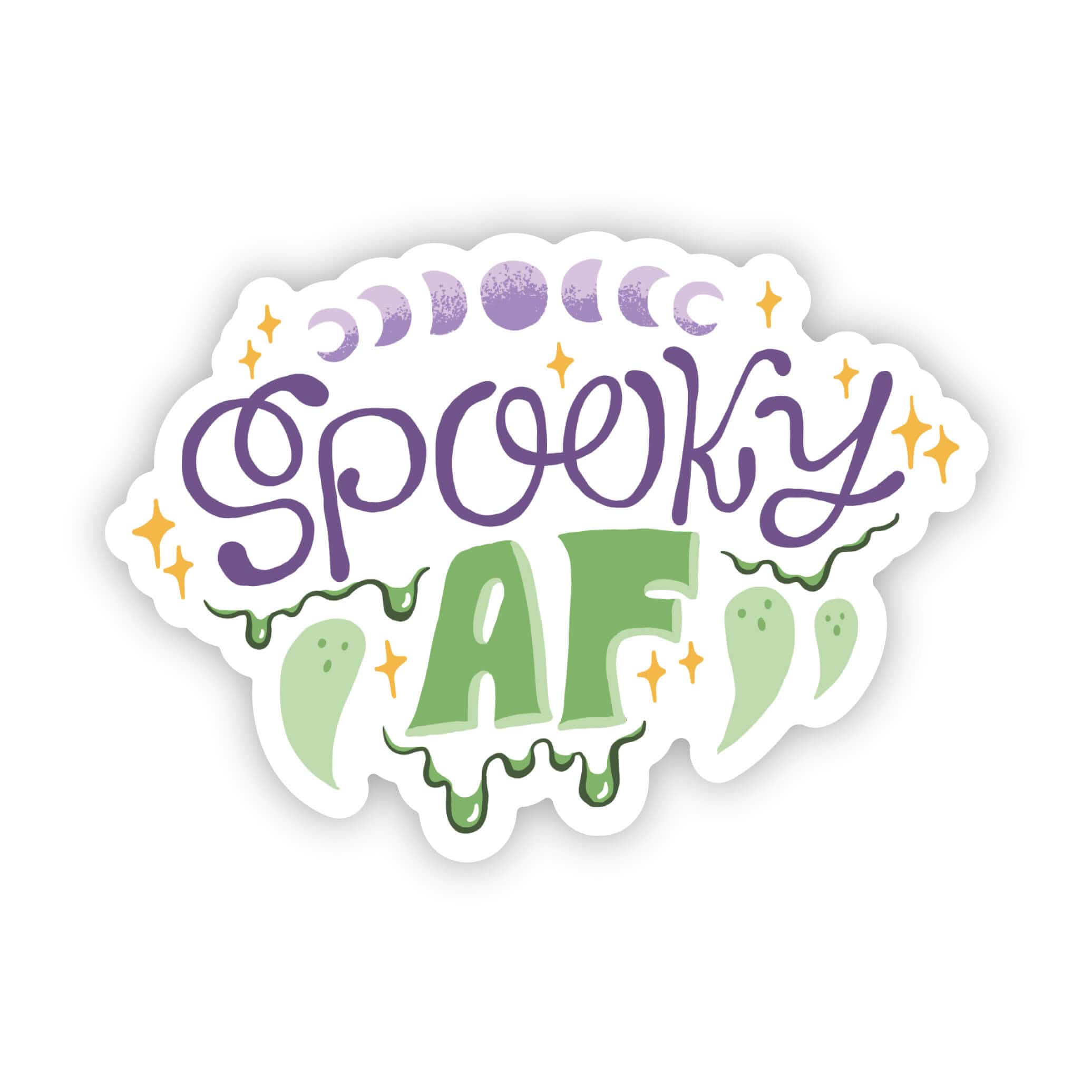  Spooky AF Sticker、mySite、ghnorth