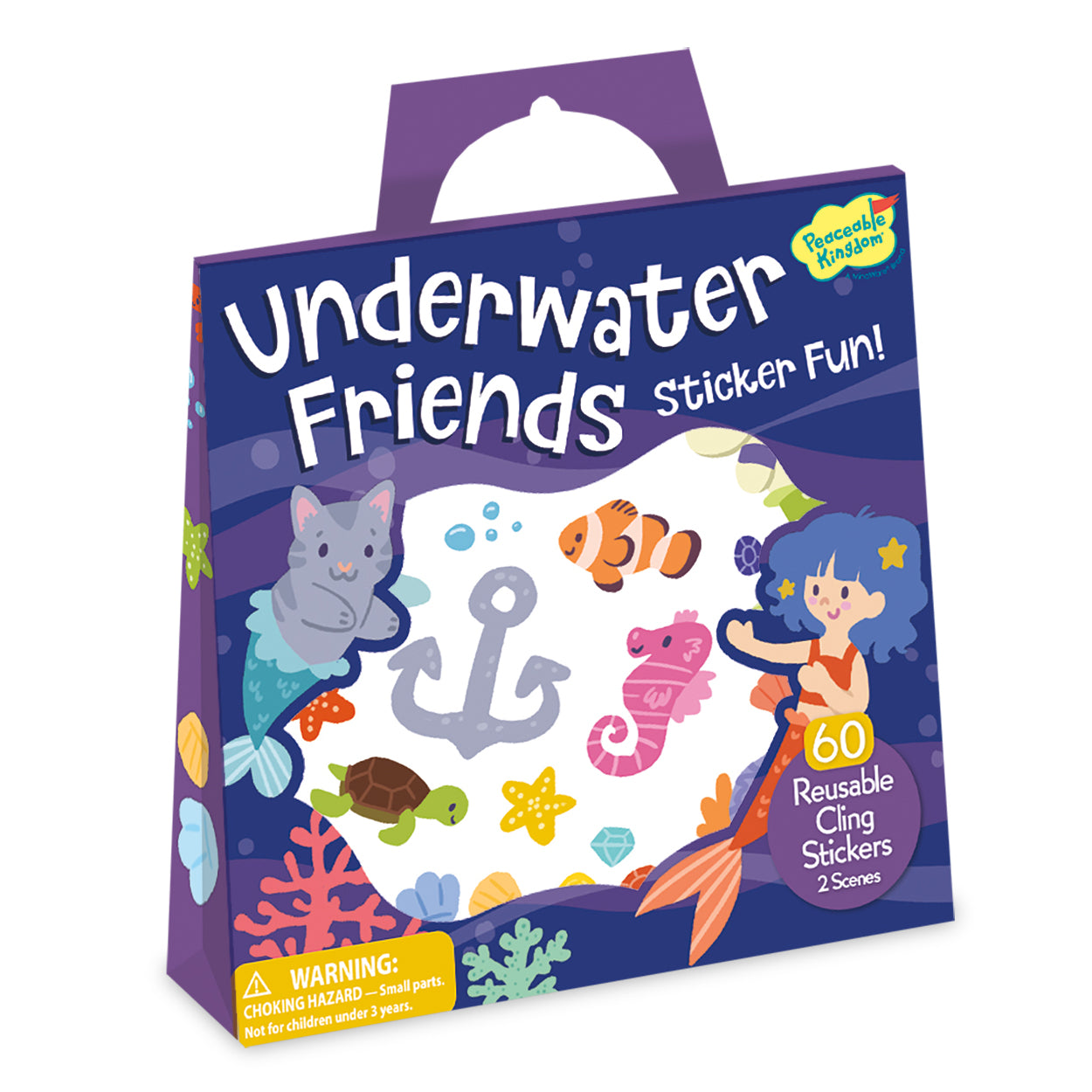  Underwater Friends Sticker Activity Tote、mySite、ghnorth